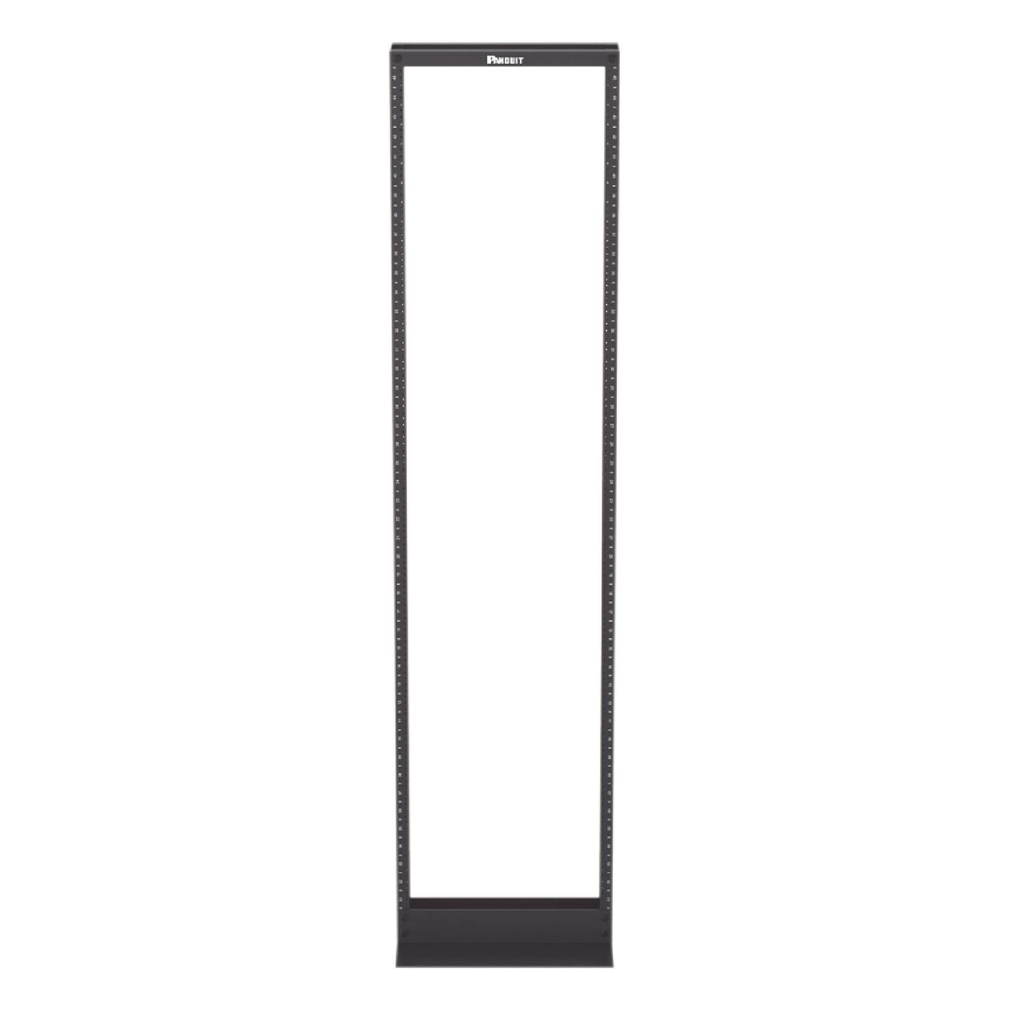 Rack de Dos Postes / 19 Pulgadas / 45 Unidades / Aluminio / Carga 1000 lbs (453 kg) / Rieles Numerados #12-24