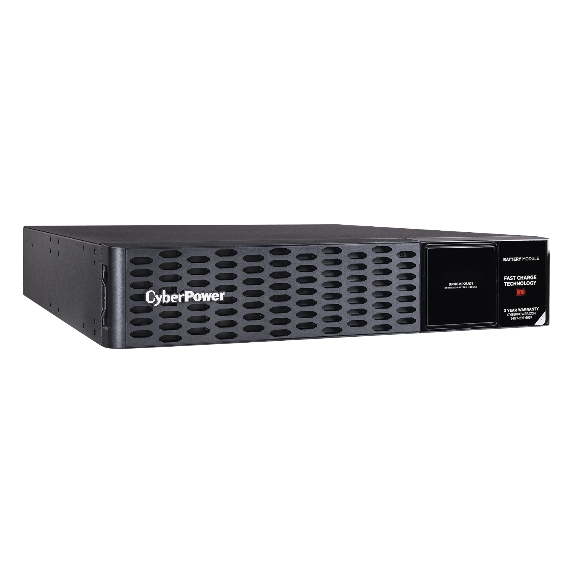 Módulo de Baterías Externas / 48V / 60A / 8 Baterías 12V 7Ah / Intercambiables en Caliente / Carga Directa