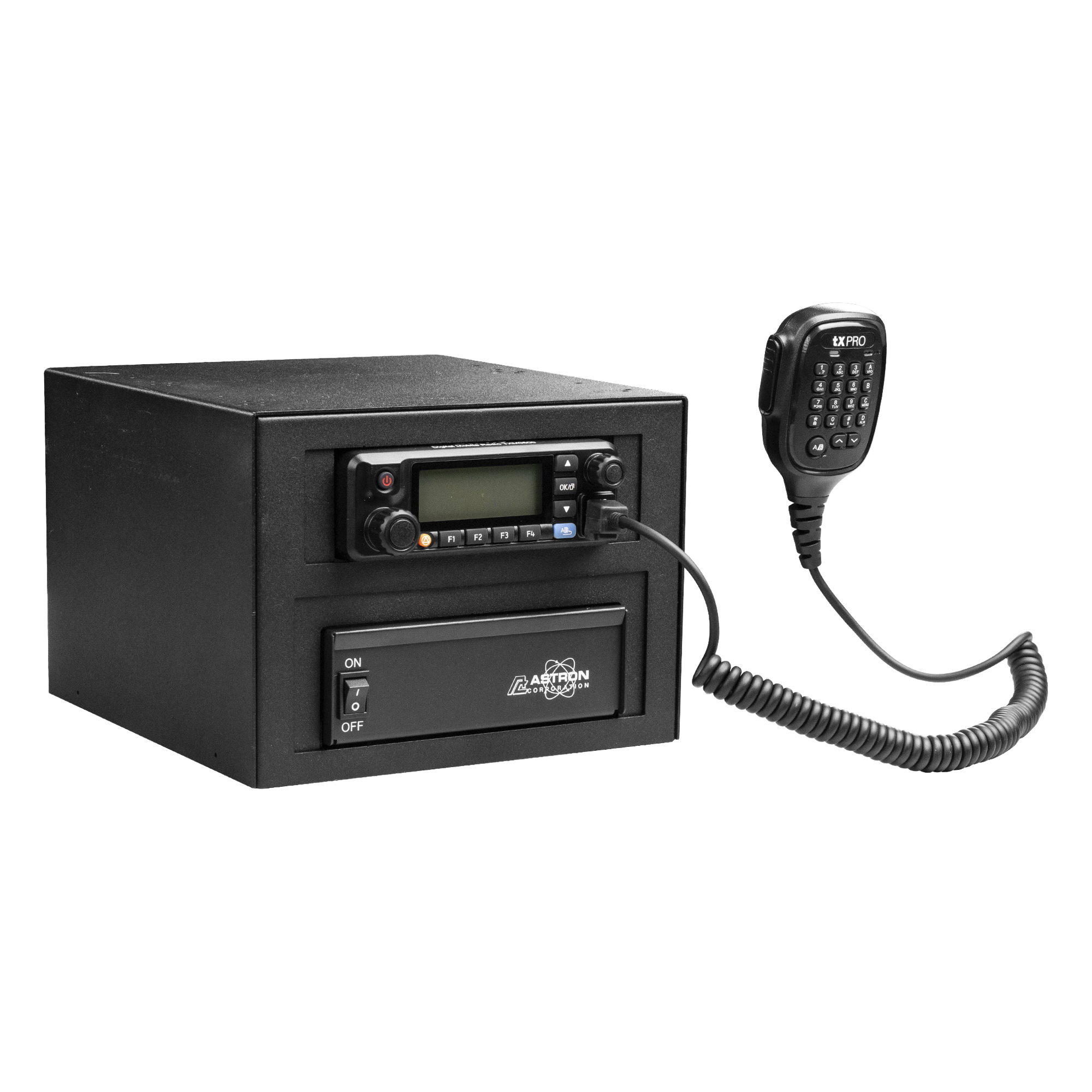 Gabinete Universal Metálico / Montaje Radio Base y Fuente / Compatible Kenwood e Icom / Sujeción Reforzada 16 Tornillos