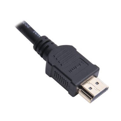 Cable HDMI de 1.8 Metros (5.91 Pies) (High Speed) / Resolución 4K / Soporta Canal de Retorno de Audio (ARC)/ Soporta 3D / Blindado para Reducir Interferencia / Chapado en Oro / Alta Resistencia y Durabilidad