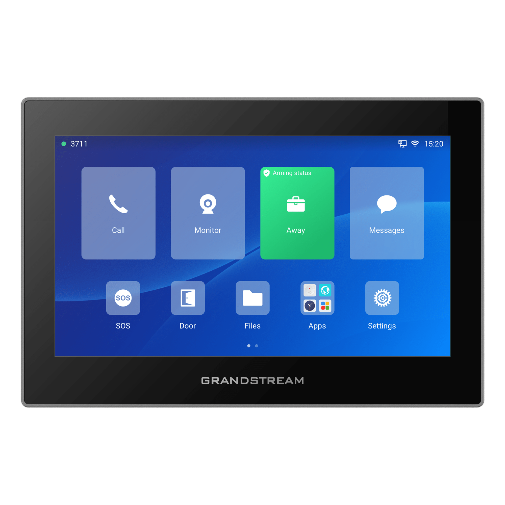 Estación de Intercomunicación SIP / Pantalla Táctil 7" HD / Wi-Fi 6 Dual-Band / Bluetooth 5.0 / 8 Canales de Alarma / Android 13 — GRANDSTREAM · SKU GSC-3575