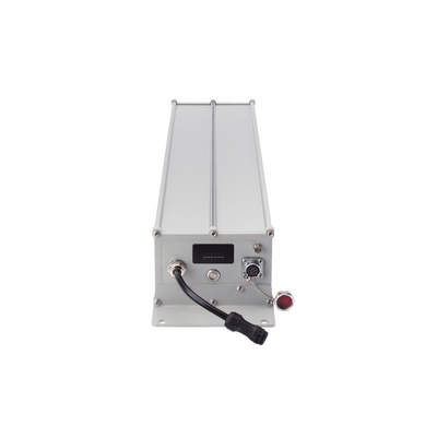 Batería de Ion-Litio para Videovigilancia 1280 Wh,  100Ah,  Controlador Incluido, Conexión Directa a Panel Solar y Salida de 12 Vcc o 24 Vcc