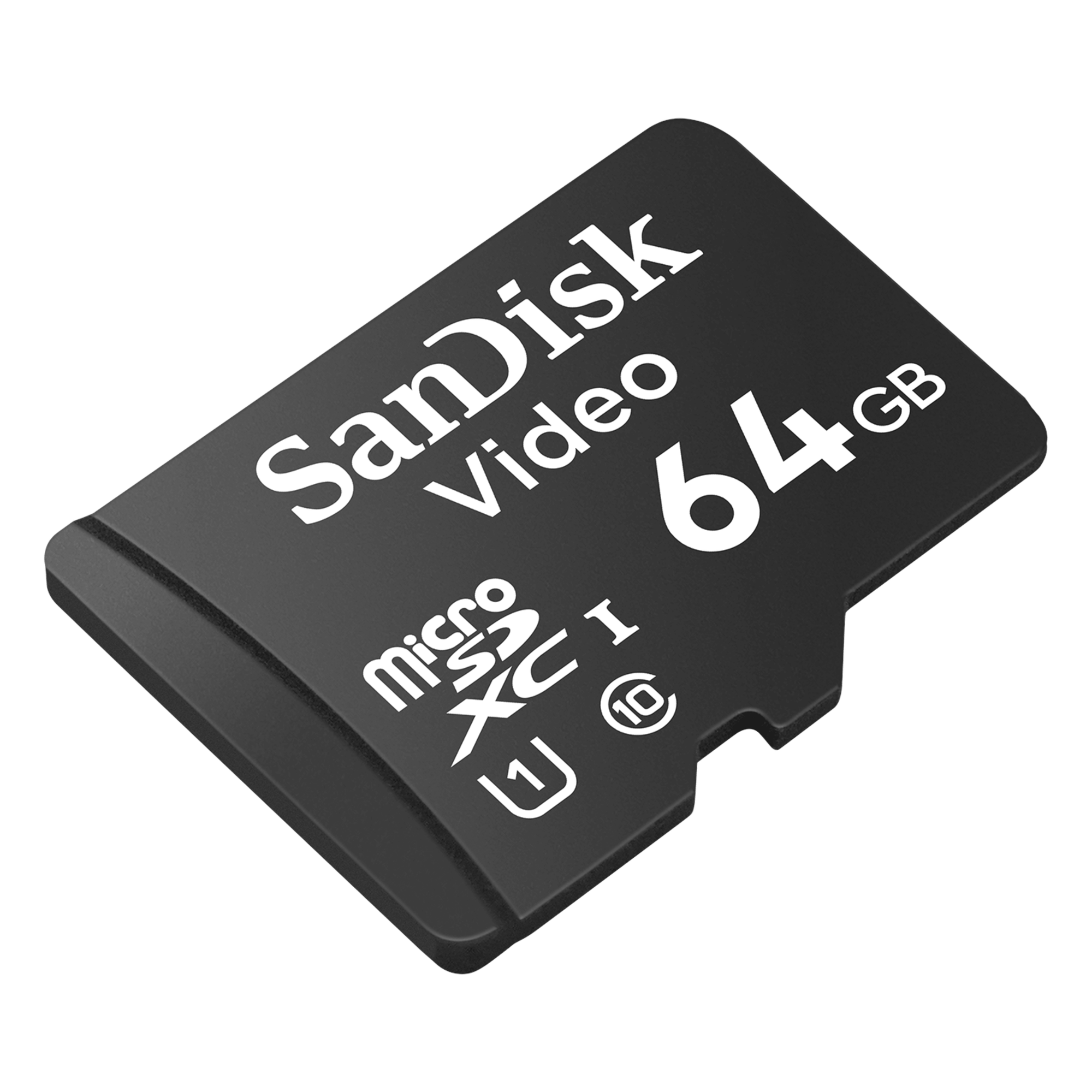 Memoria microSD SanDisk 64GB / Alta Resistencia / Videovigilancia / Clase 10