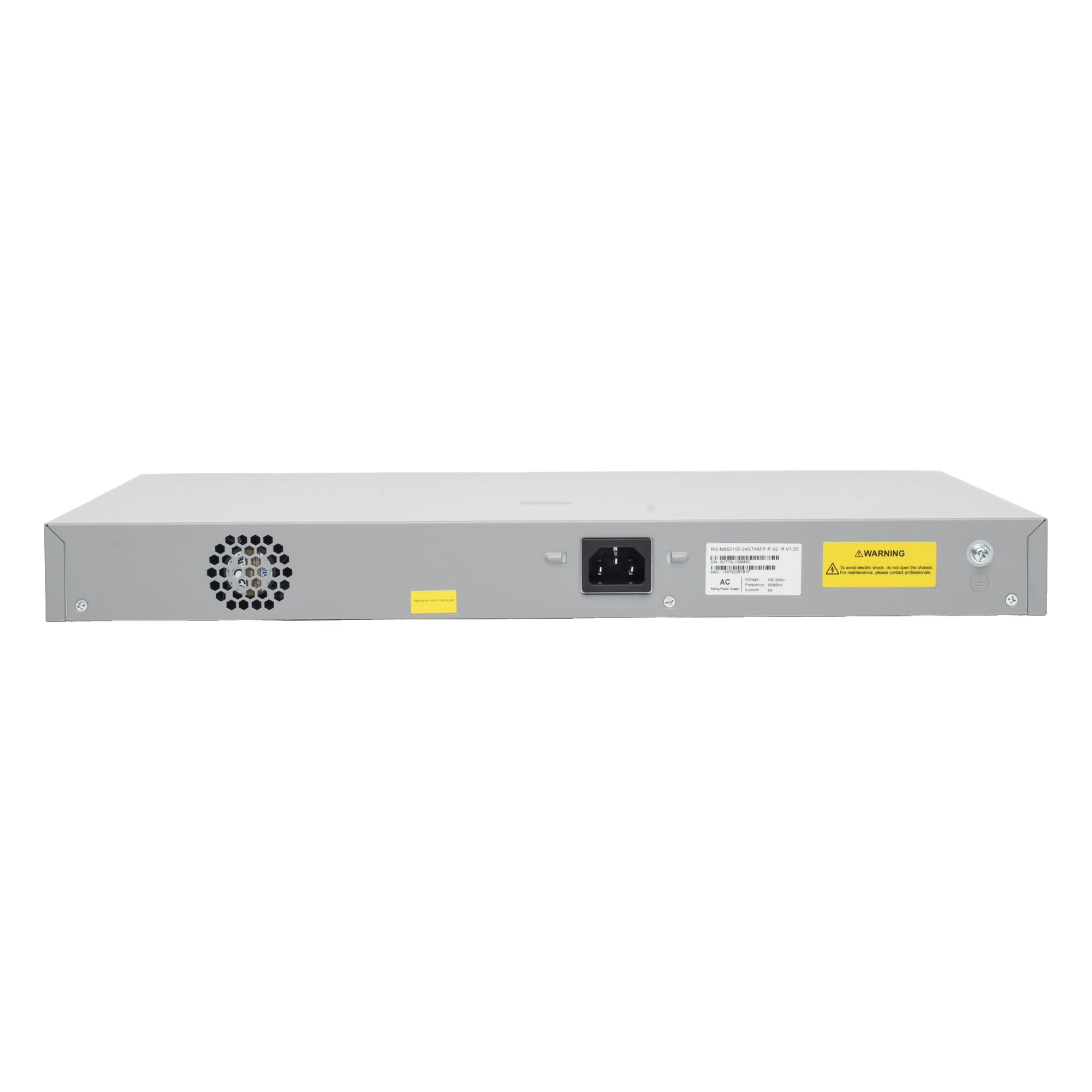 Switch Administrable L2 PoE+ / 24 Puertos Gigabit / 4 SFP Uplink 1G / 370W / Capacidad 56 Gbps / Protección 6 kV / 1U Rack