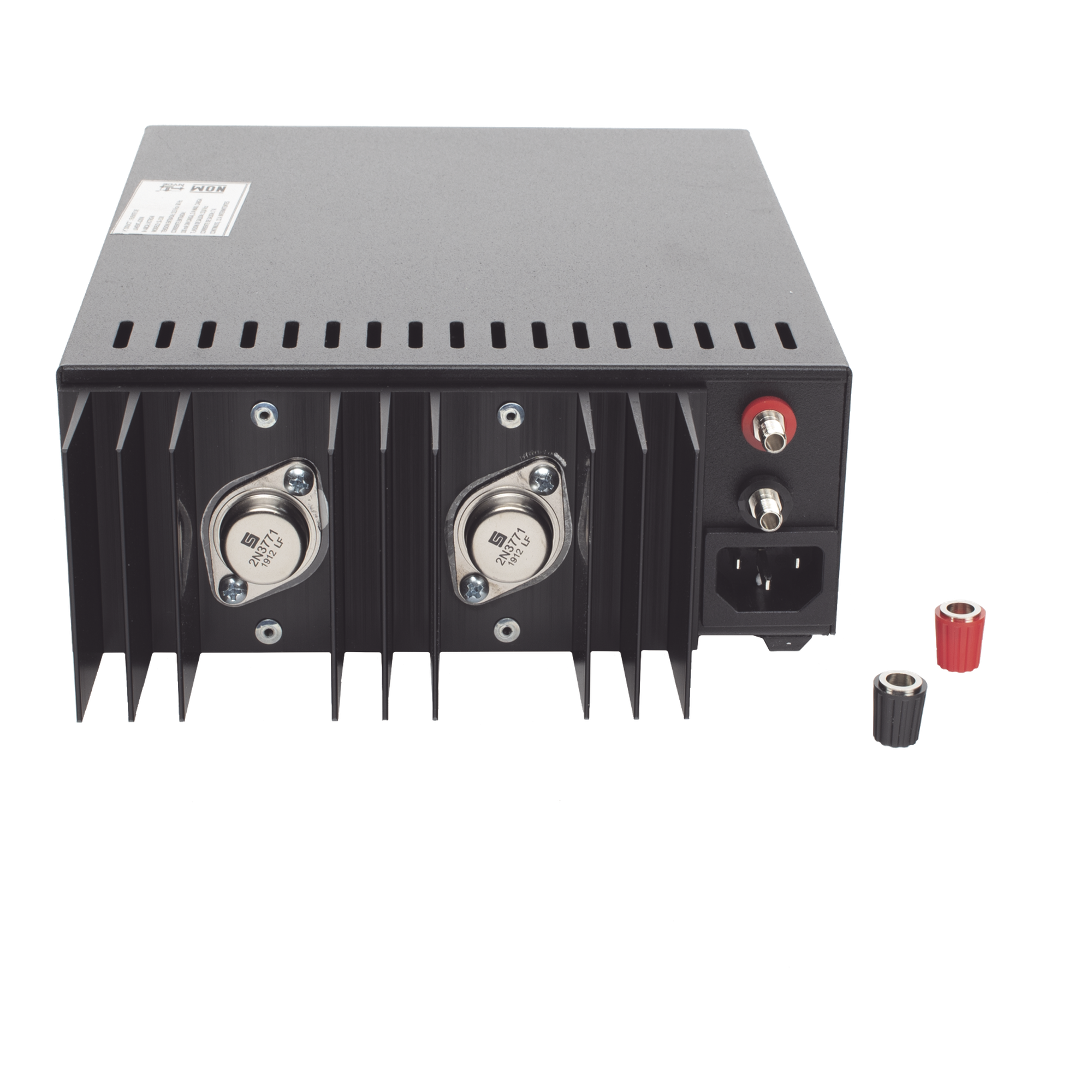 Fuente de poder lineal regulada / 13.8Vcc / 7A continua / 11A máxima / 115Vca / 0.58 x 0.22 x 0.81 ft