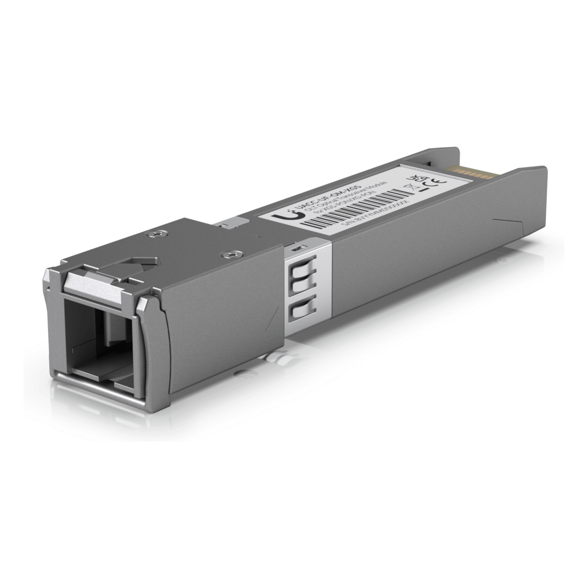 Módulo Transceptor SFP+ / 10 Gbps XGS-PON / Alcance 20 km (12.4 mi) / SC/UPC / Monomodo / 1577/1270 nm — UBIQUITI · SKU UACC-UF-OM-XGS