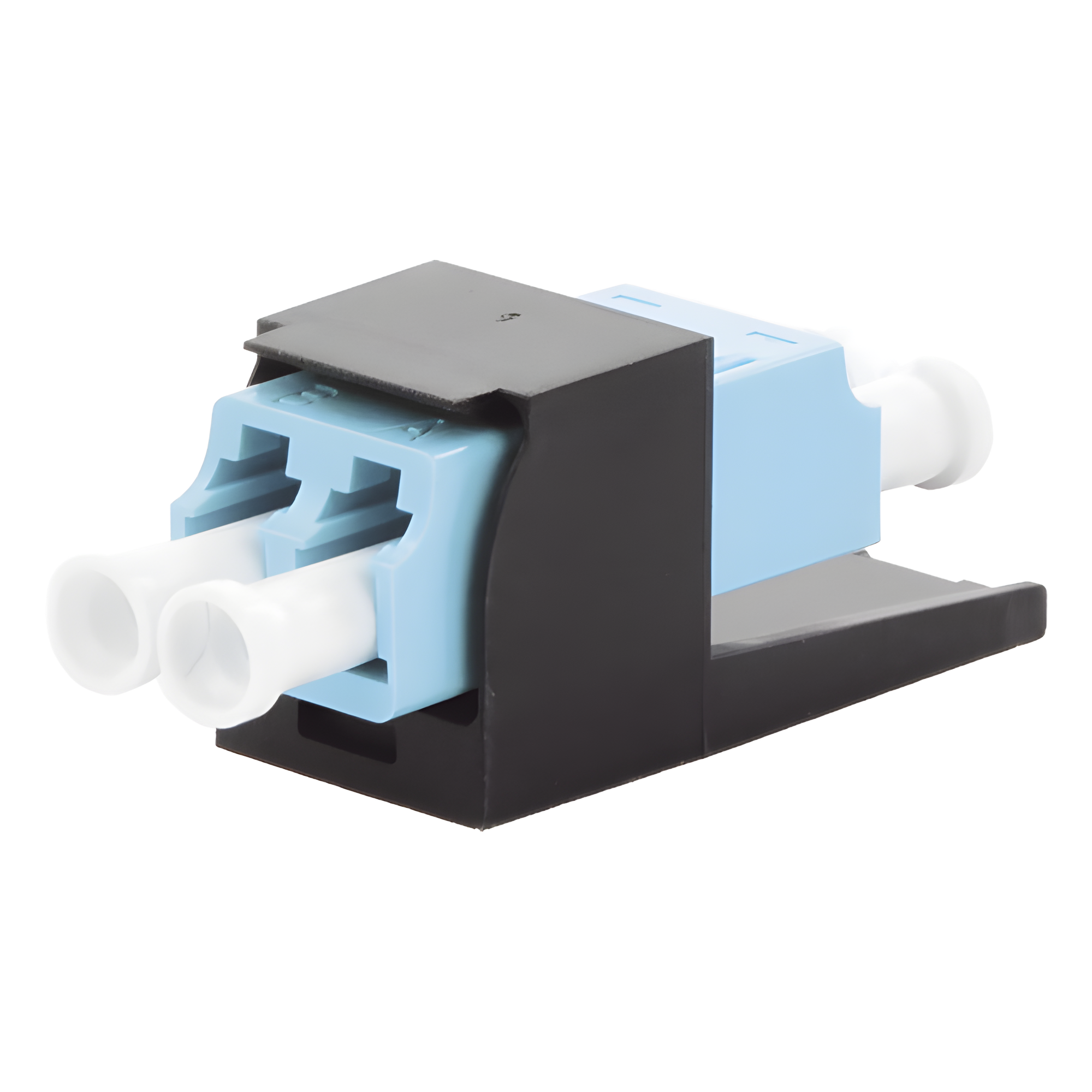 Módulo Acoplador / LC Duplex / Fibra Multimodo OM3/OM4 / Mini-Com / Cerámica Zirconia / Aqua — PANDUIT · SKU CMDSAQLCZBL