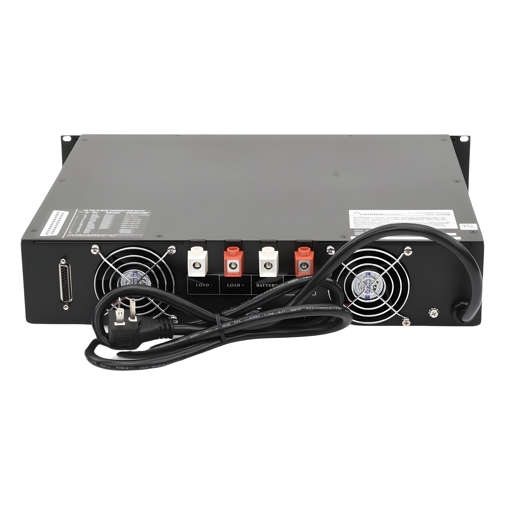 Fuente de Poder Conmutada / 13.8 VCC / 40 A Continua / Rack 19" 2U / Cargador de Baterías 8 A / Escalable 100 A
