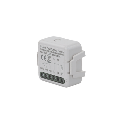 ZigBee Modulo switch relevador salida de Contacto Seco /  100-240V / 5A / 150W LED 