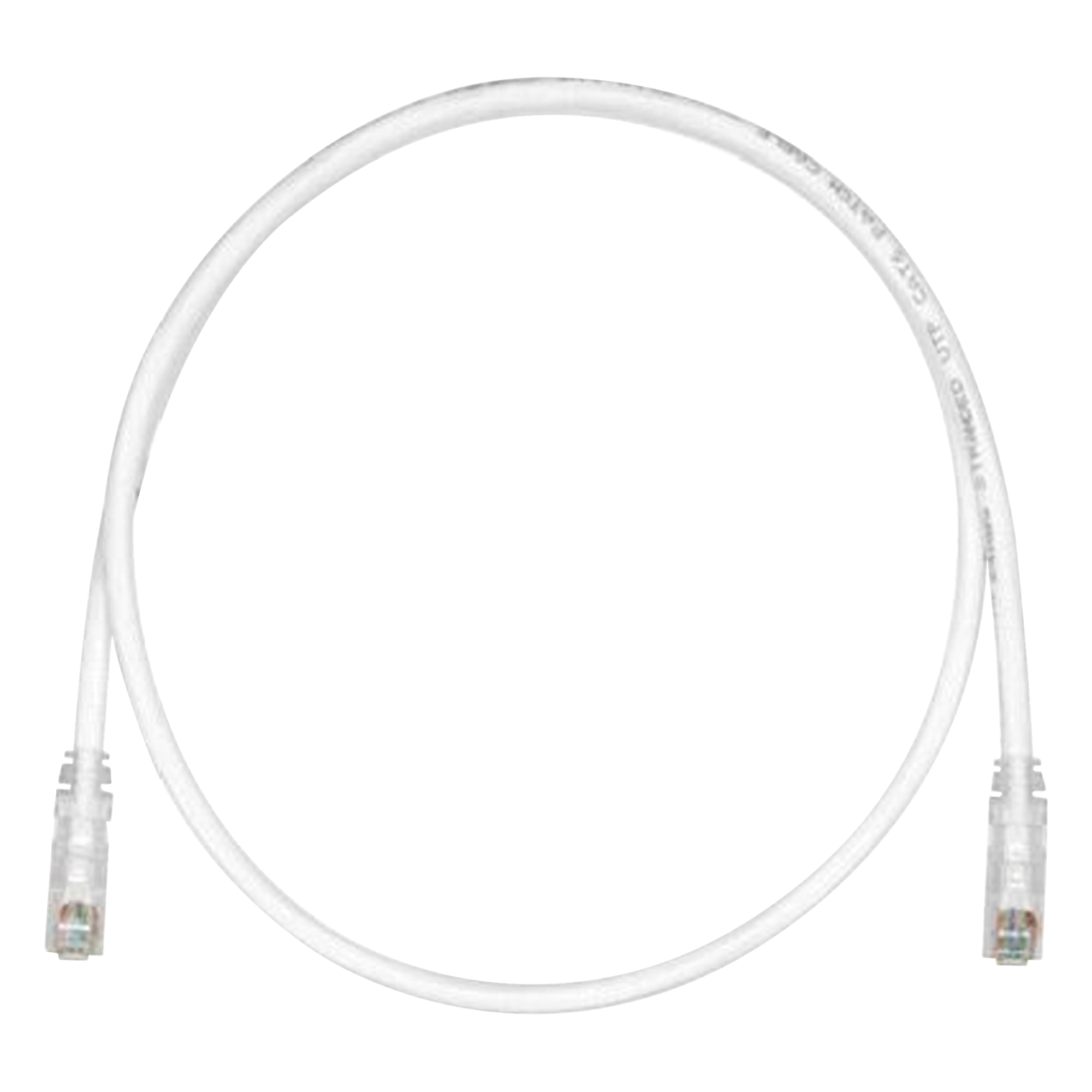 Cable de Parcheo UTP Cat6 / 24 AWG / CM / 30 ft (9.14 m) / Blanco Mate — PANDUIT · SKU UTPSP30Y