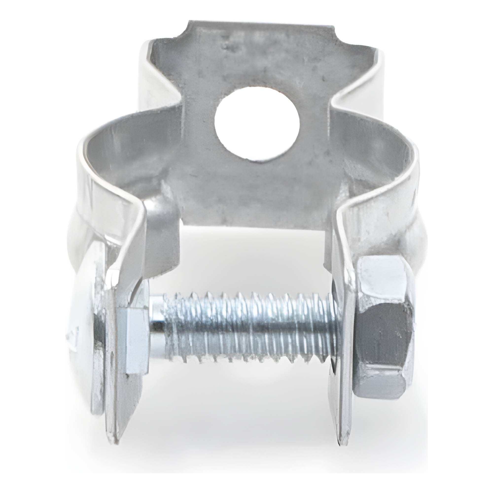 Clip para Tubo Conduit / 13 mm (1/2") / Acero Pregalvanizado / Tornillo 6.4 mm (1/4") / Separación de Superficies