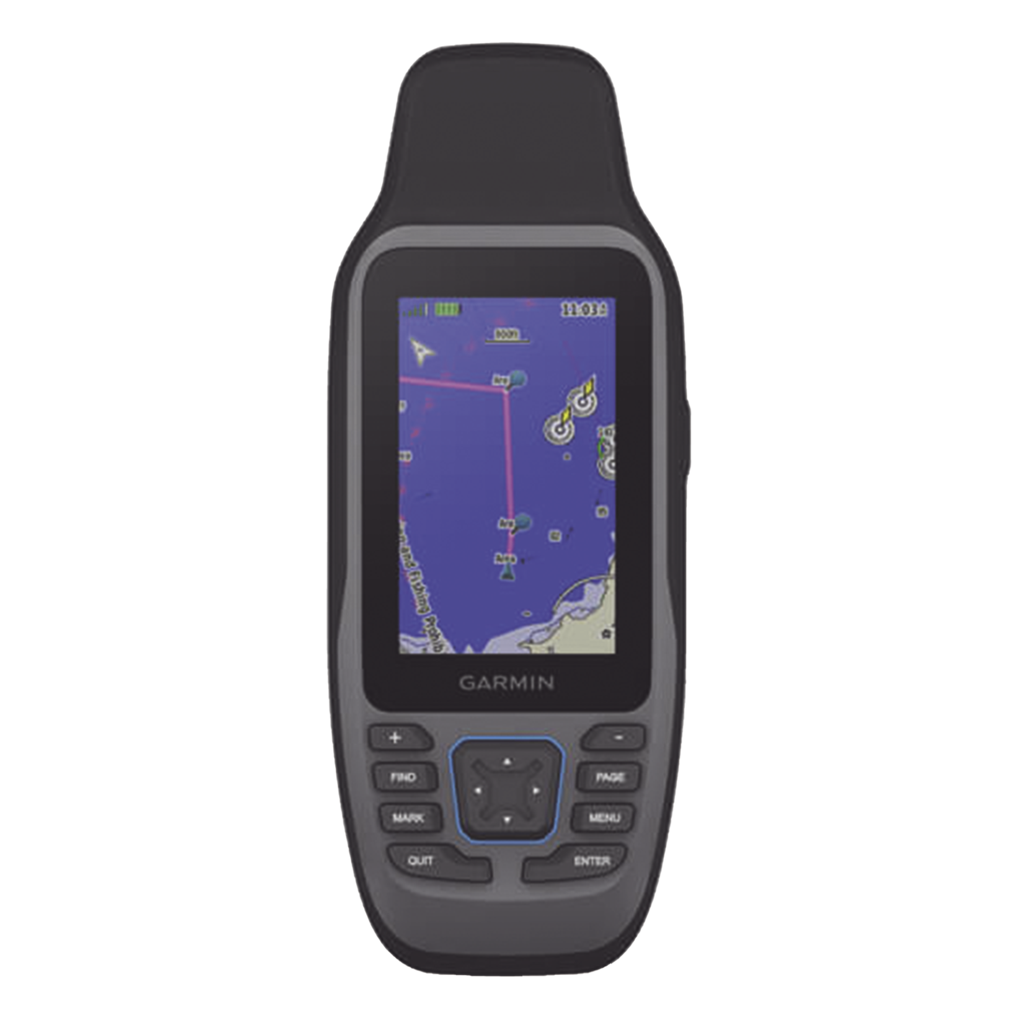 GPS Portátil GPSMAP 79sc / Resistente al Agua IPX7 / Pantalla a Color de Alta Resolución / Flotante / Brújula Electrónica de 3 Ejes / Hasta 19 Horas de Batería / Compatible con GPS, GLONASS, Galileo, QZSS y SBAS / Memori