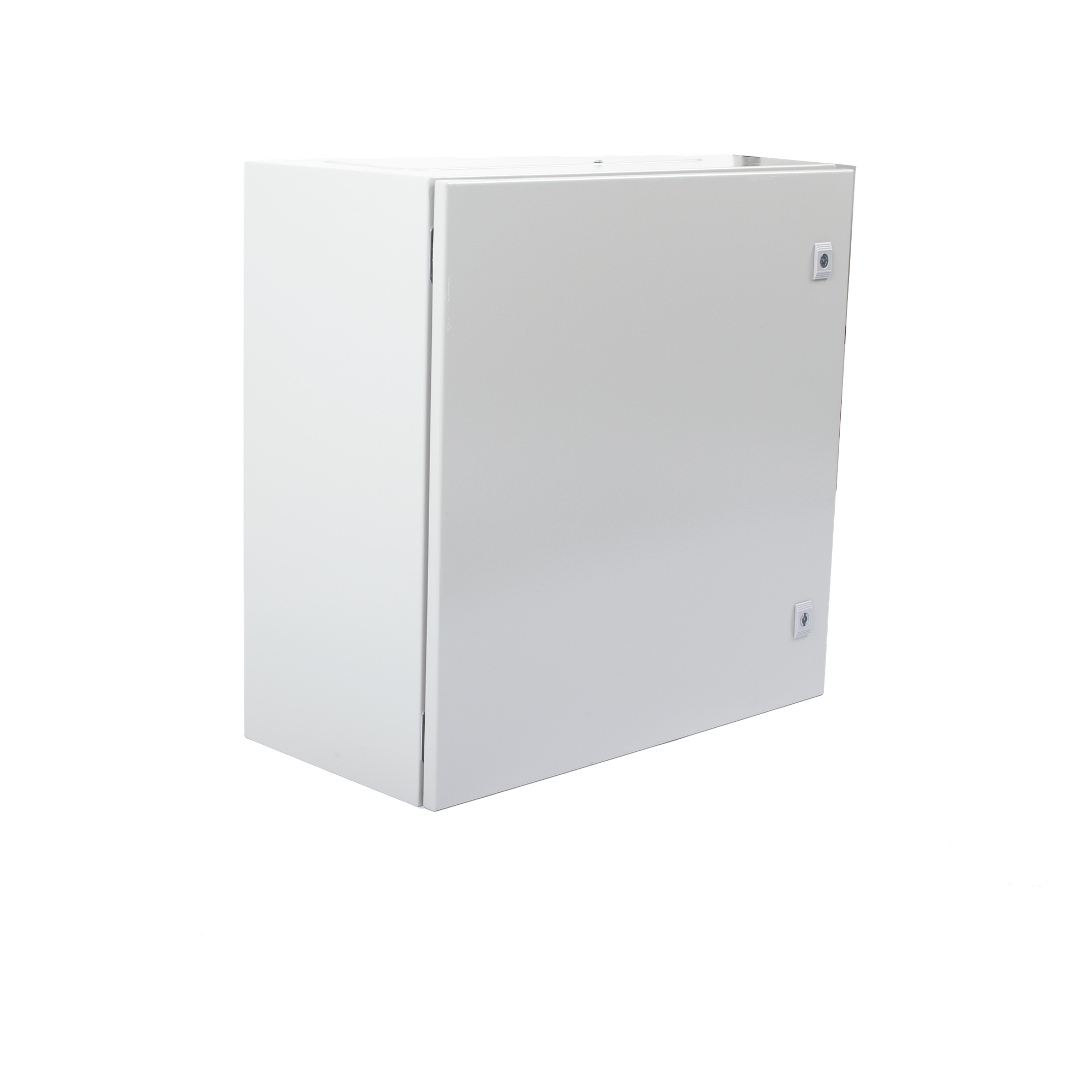 Gabinete de Acero para Intemperie / IP66 / IK10 / 600 x 600 x 300 mm / Carga 50 kg / Placa Trasera Galvanizada