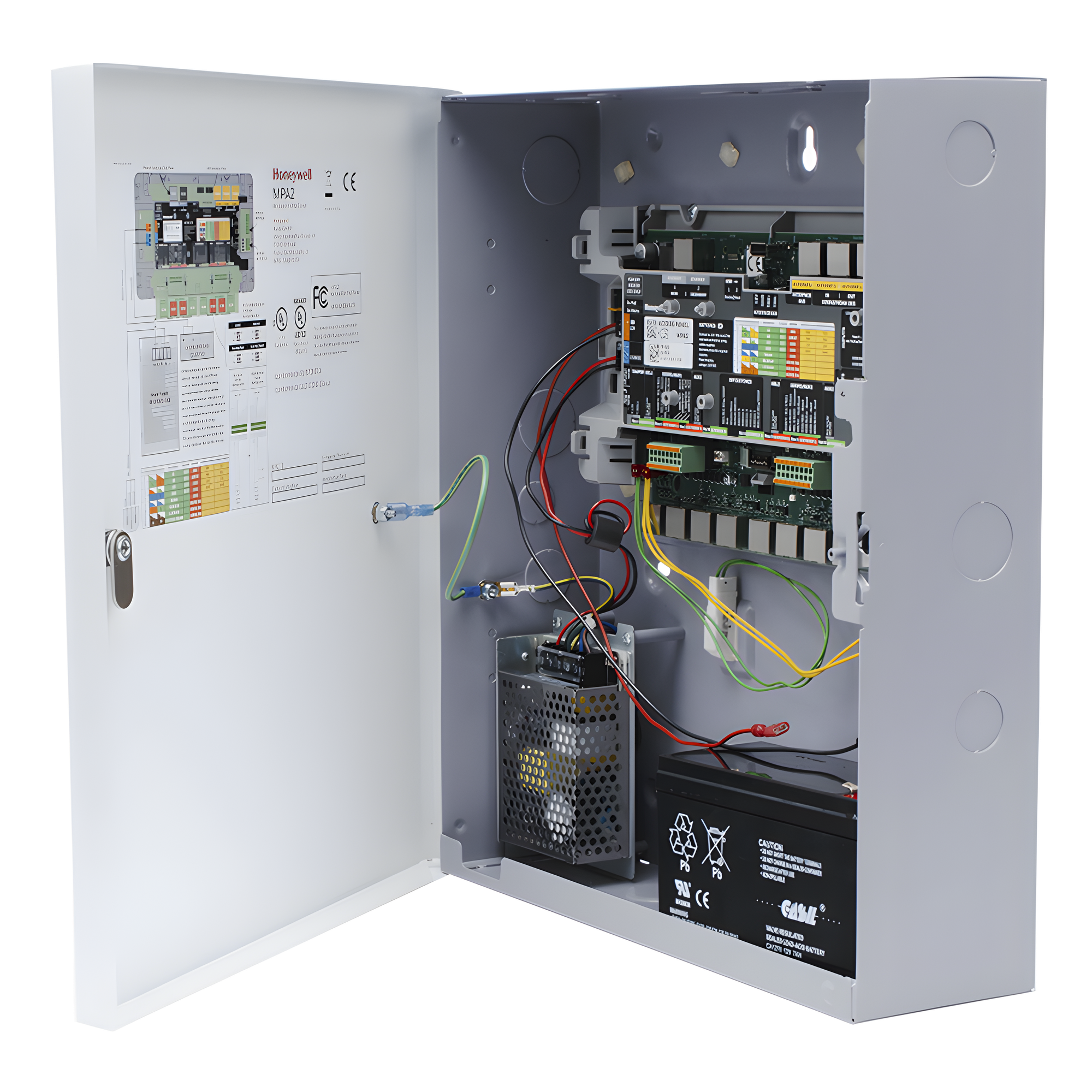 Controlador de Acceso IP / 2 Puertas / 4 Lectores / PoE / OSDP v2 y Wiegand / Expansible a 36 Puertas / AES-256 / UL 294