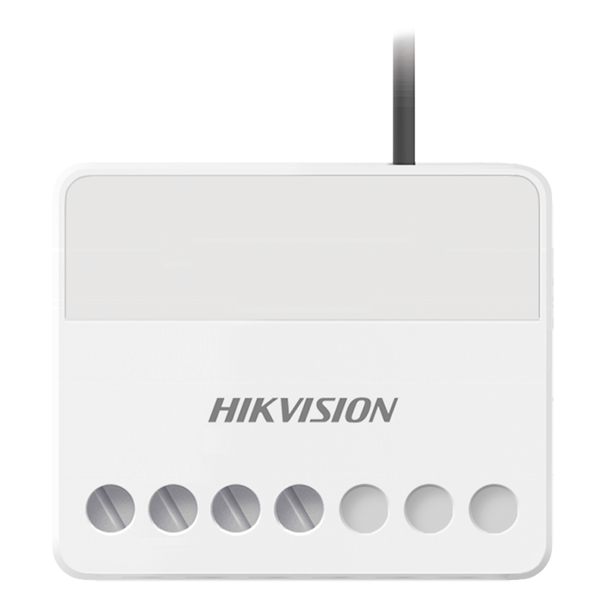 Relevador Inalámbrico / Control Remoto 433 MHz / 100-240 VCA / 13 A Máx. / LED Estado — HIKVISION · SKU DS-PM1-O1H-WB
