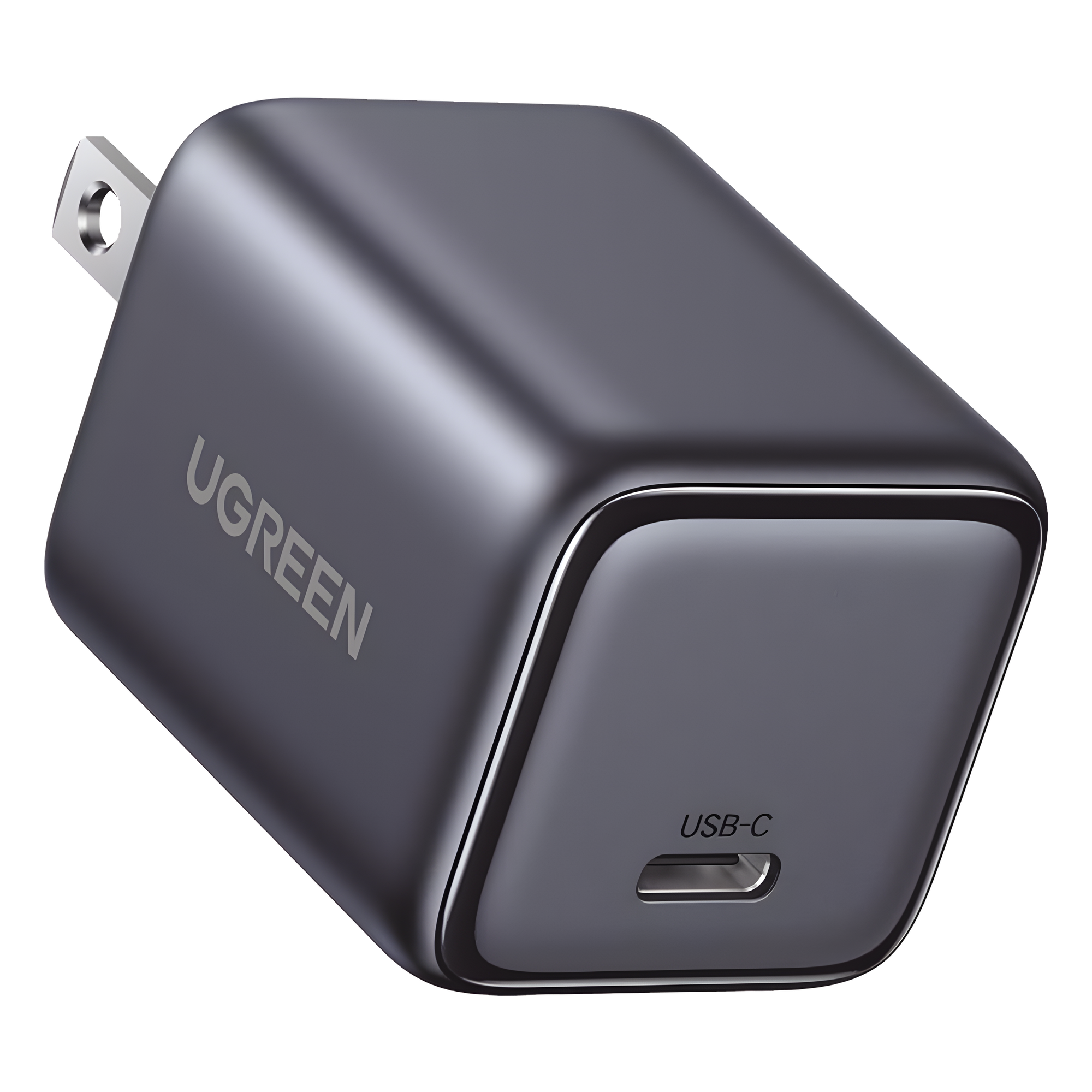 Cargador de Pared / 30W / 1 Puerto USB-C / PD3.0 / QC3.0 / PPS / GaN II / Compacto — UGREEN · SKU 55530