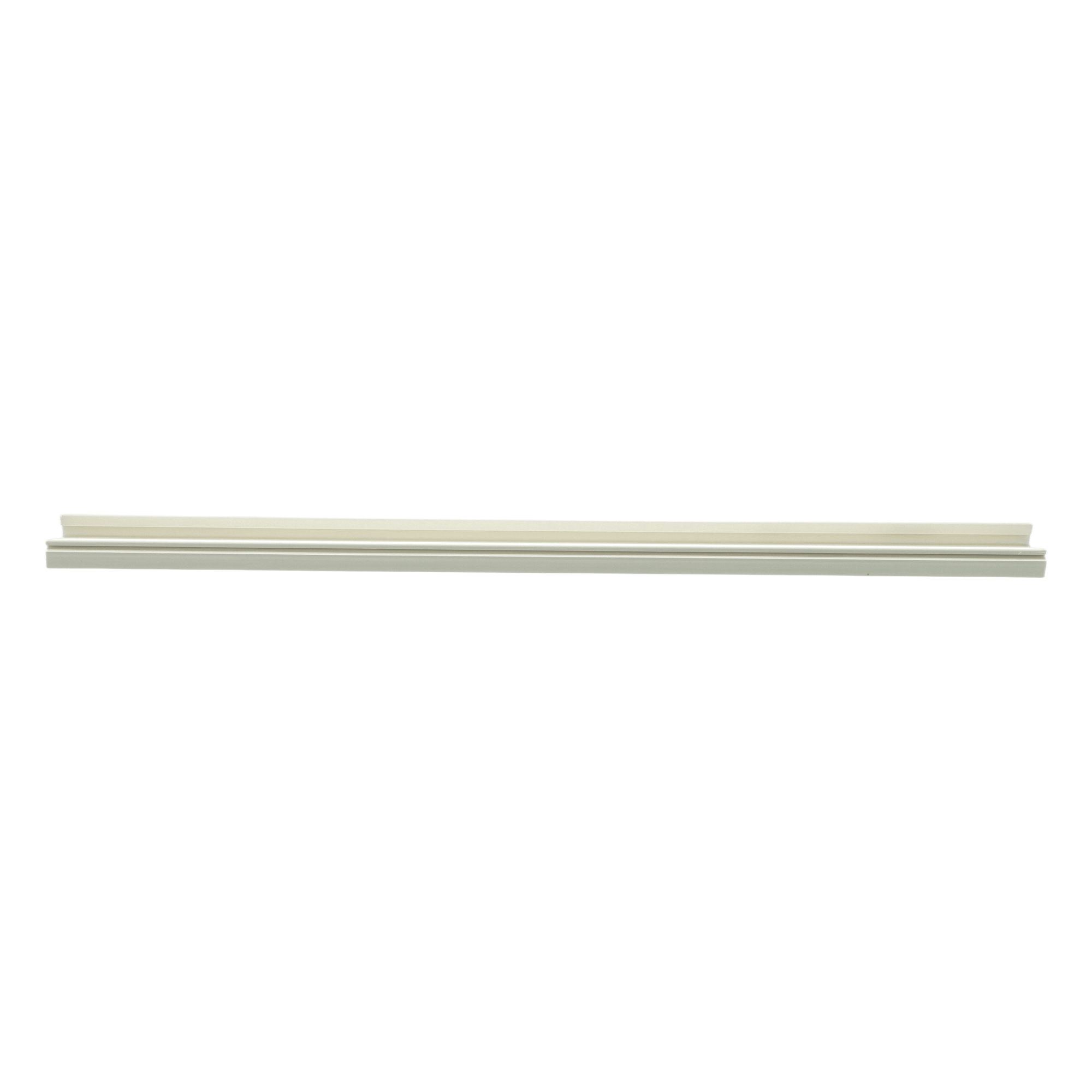 Canaleta Base No Metálica / PVC Rígido / 60.3 x 18.5 x 3000 mm / UL94V-0 / 600V / Blanco Mate