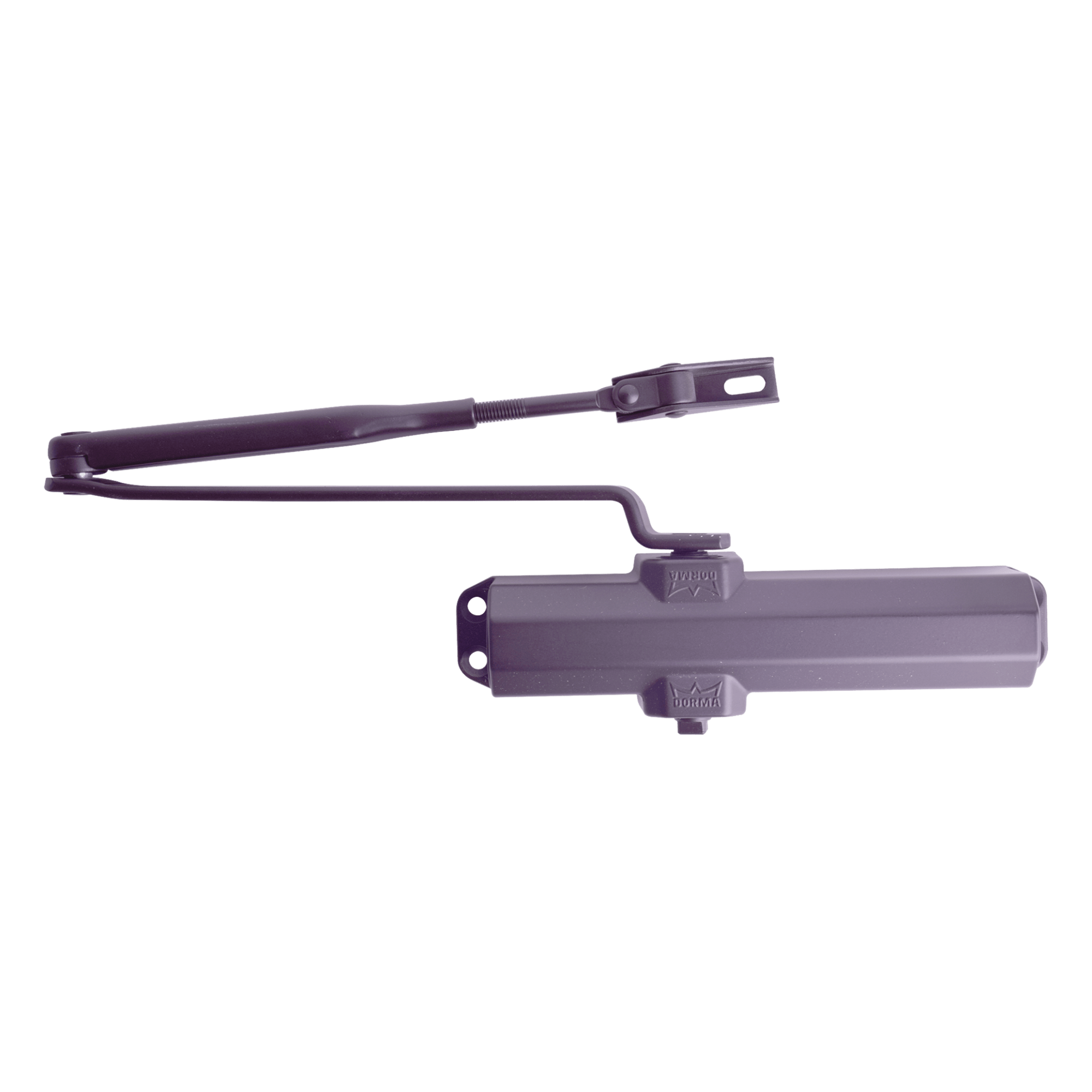Cierrapuertas Mecánico / Fuerza Ajustable 4 / Puertas 850 a 1100 mm / Hasta 80 kg / Certificación UL / Brazo Retenedor Opcional — DORMAKABA · SKU TSCOMC