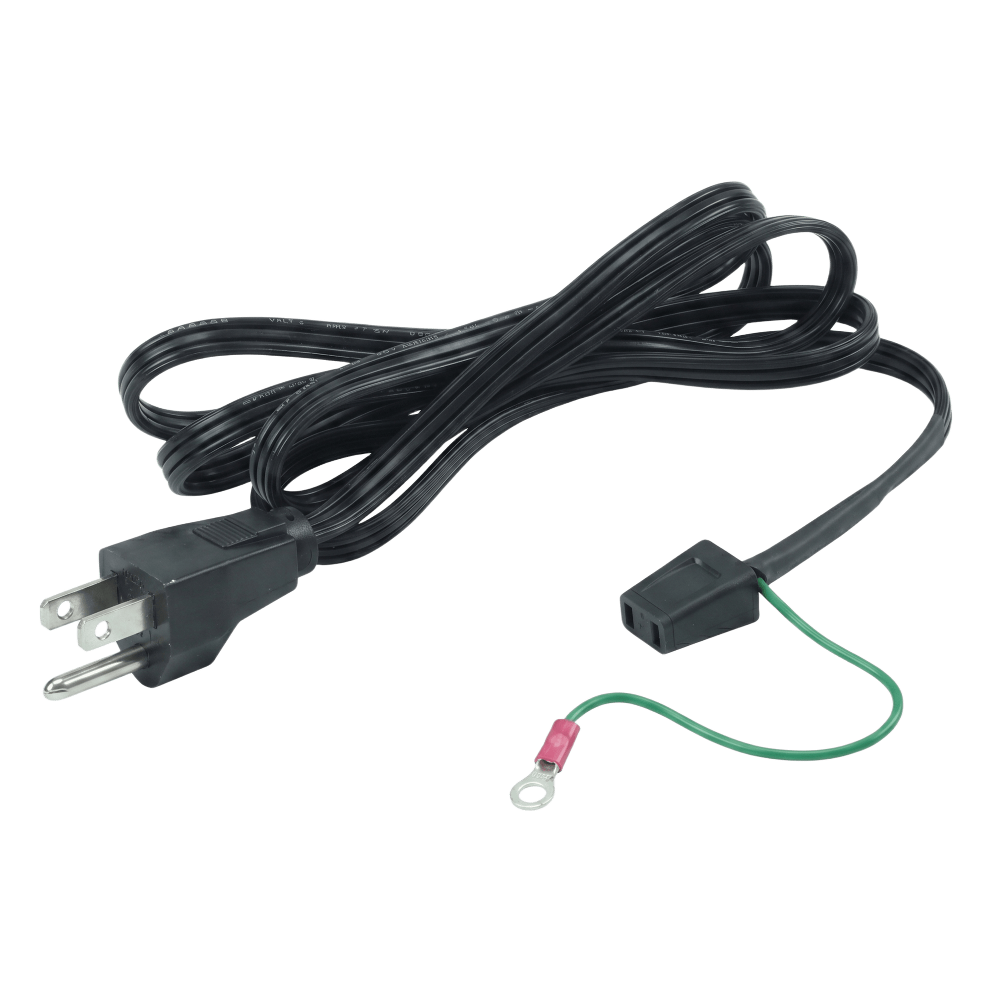 Cable de Alimentación para Ventilador / 1.52 m (5 ft) / Enchufe 3 Puntas a Tierra / 1 o 2 Ventiladores / Tierra Positiva — HOFFMAN · SKU ACORD1