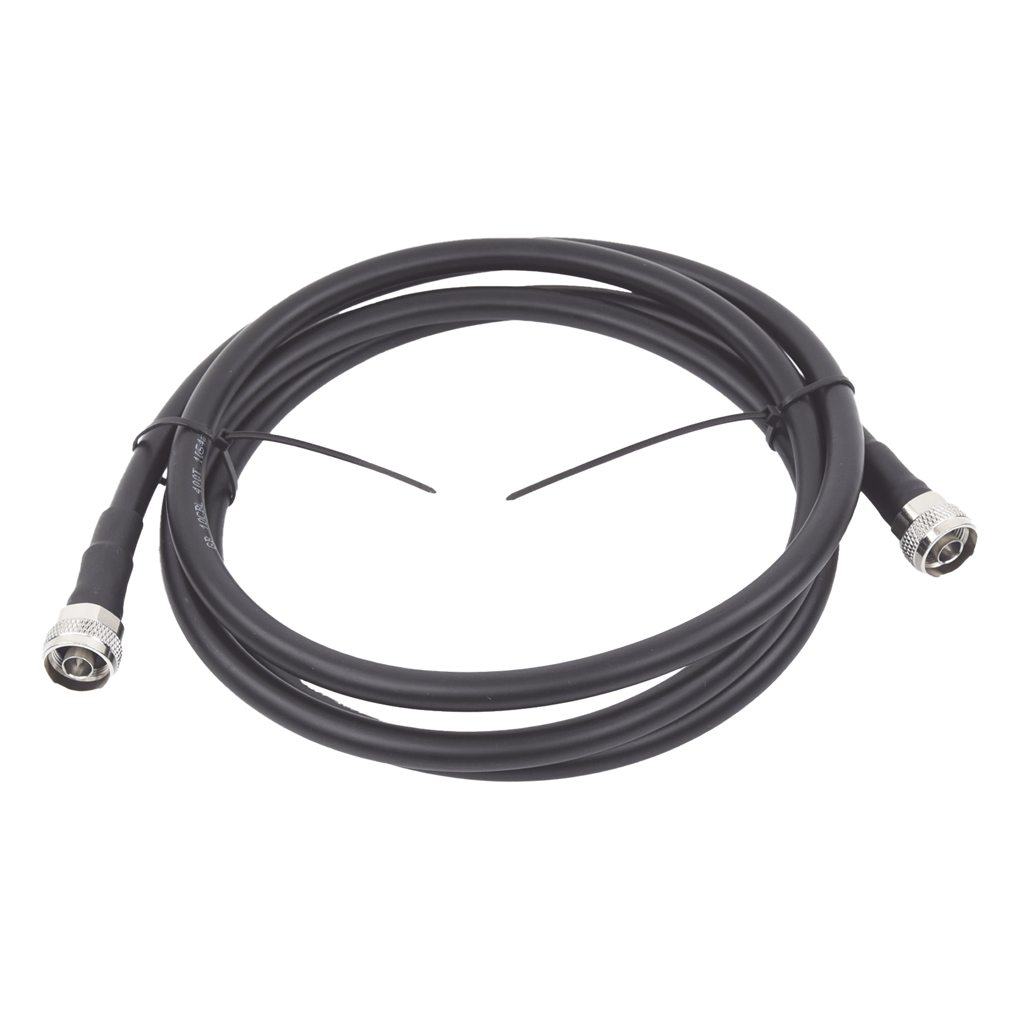 Cable Coaxial de RF / 50 Ω / 2 m (6.56 pies) / Conectores N Macho / Atenuación 19.7 dB/100m a 2.0 GHz — ALTAI TECHNOLOGIES · SKU SD-CA-RF02-00