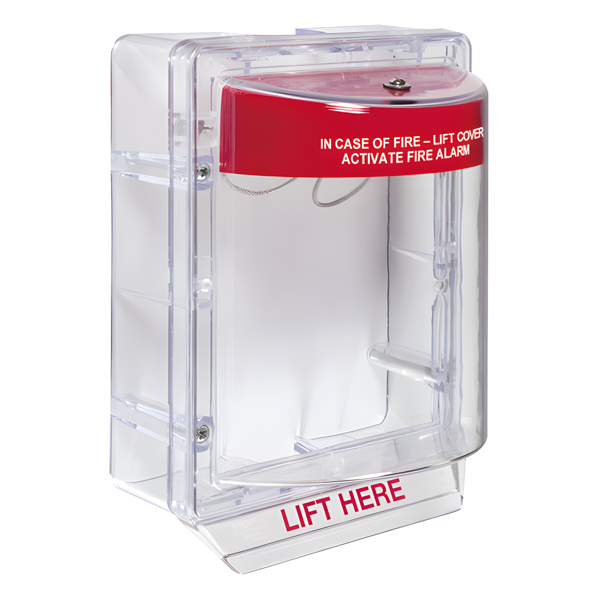 Cubierta Protectora de Alarma / Policarbonato Inviolable / Bocina Ajustable 95/105 dB / Montaje en Superficie / ADA — STI · SKU STI-1130