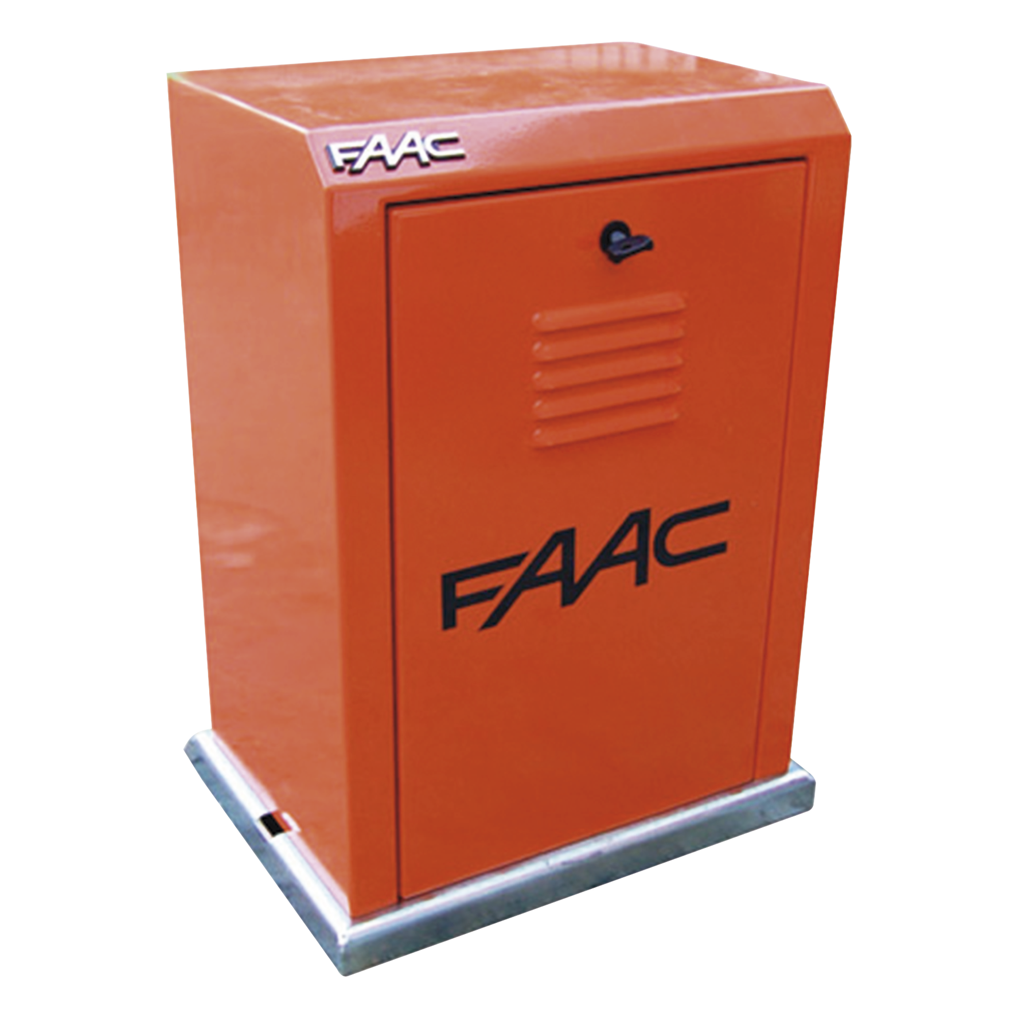 Operador para Puerta Corrediza / Capacidad 3500 kg / Hoja Máxima 42 m (137.8 ft) / Motor Trifásico Asíncrono 850W / Voltaje 220V-400V Trifásico / IP Térmica 155°C — FAAC · SKU 109885