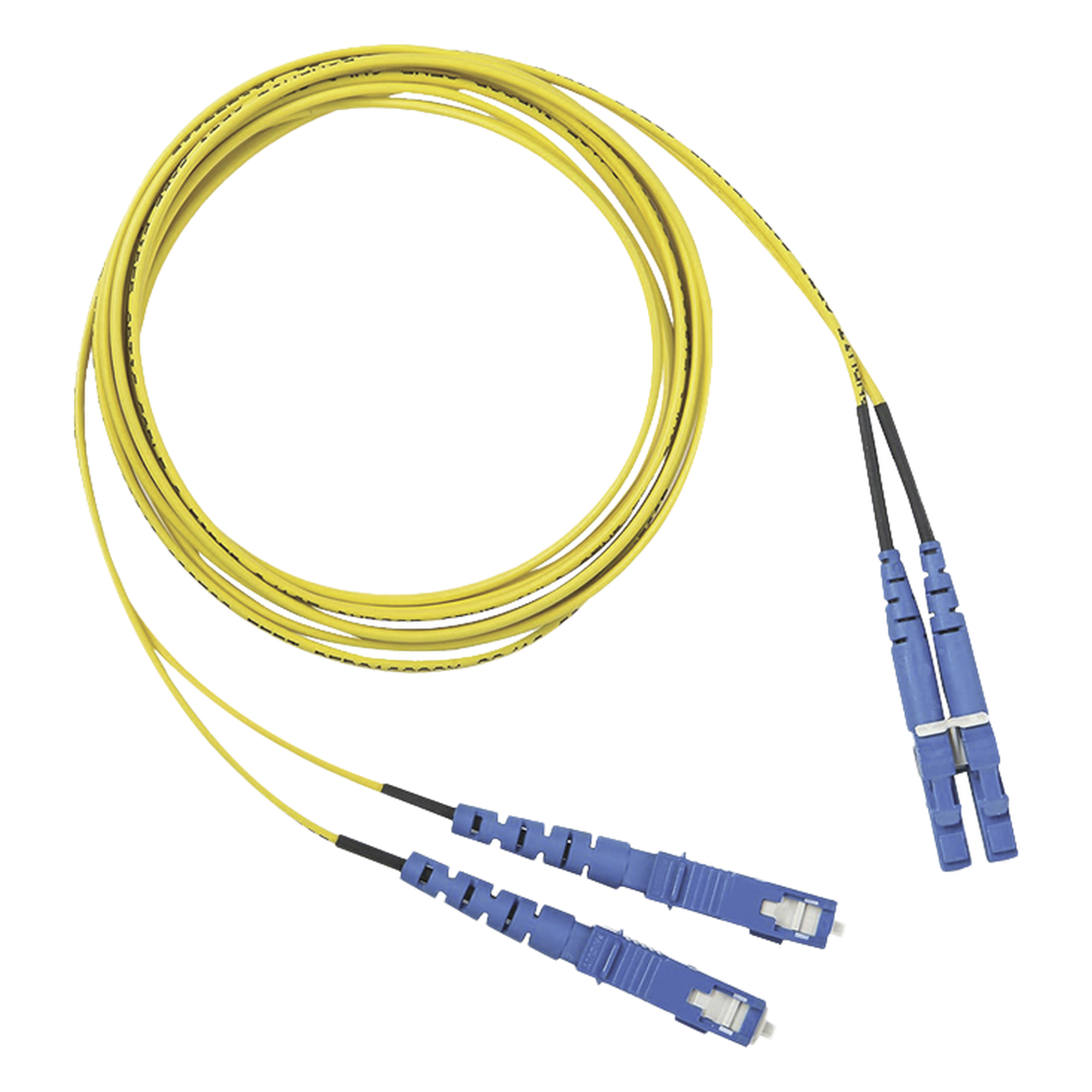 Jumper de Fibra Óptica Monomodo 9/125 OS2 / LC-SC Duplex / OFNR Riser / 2 m (6.56 ft) / Amarillo — PANDUIT · SKU F92ERLNSNSNM002