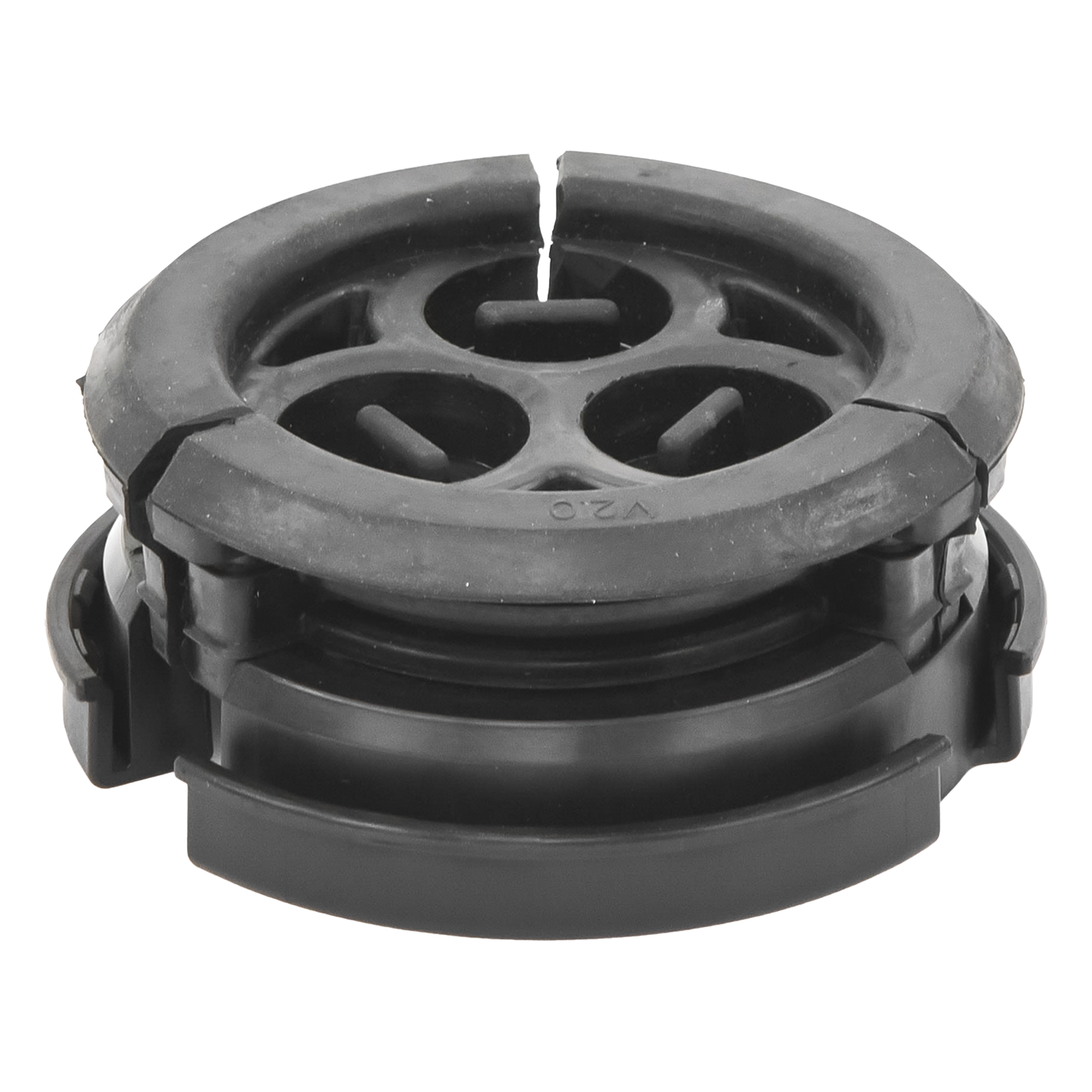 Bota pasamuro / 3 orificios / Cable coaxial 7/8 in / IP66 / MIL-STD-810E / 4.00 x 1.25 in