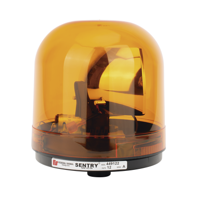 Luz Giratoria / Reflector Parabólico 95 fpm / 80,000 Candelas / 12 VCC / IP65 Equivalente / Montaje Permanente — FEDERAL SIGNAL · SKU 44912202 
