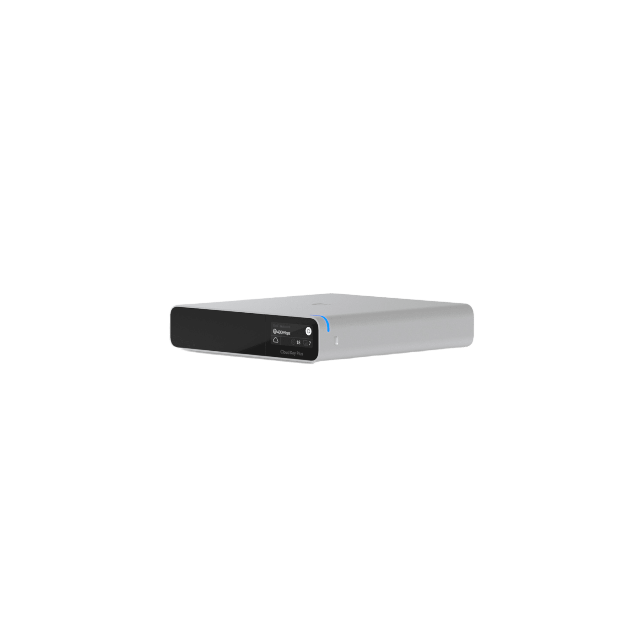 UniFi OS Console Cloud Key Gen2 PLUS SSD / Administra todas las líneas UniFi / Memoria SSD 1TB / Gestione desde internet o app móvil / Pantalla informativa / Alimentación POE af o adaptador de corriente (NO incluidos)