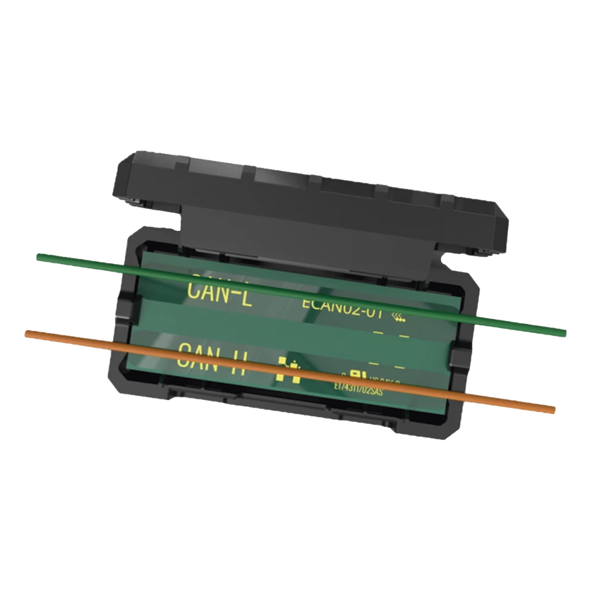 Adaptador CAN Sin Contacto / Velocidad 1000 kb/s / Instalación No Invasiva / Compatibilidad GPS FCM150 y FMC650 / Rango Amplio de Temperatura — TELTONIKA · SKU ECAN02