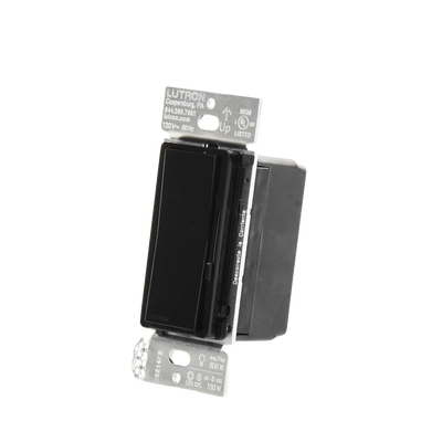 (Caseta Wireless) Atenuador de pared. Aumenta/Disminuye Intensidad de Iluminación.  No requiere cable neutro. 150W LED / 600W INC/HAL