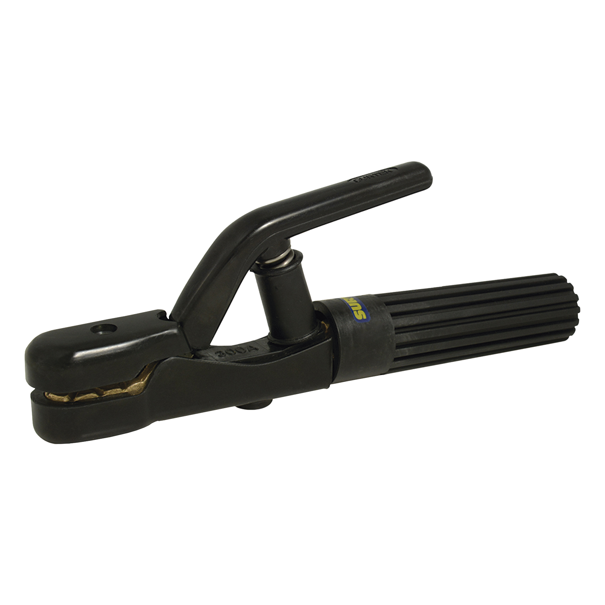 Pinzas Porta Electrodos / 500 A / Cable 4 AWG / 25 mm² / Fibra de Vidrio / 27x10x4 mm — SURTEK · SKU SYS-118-002