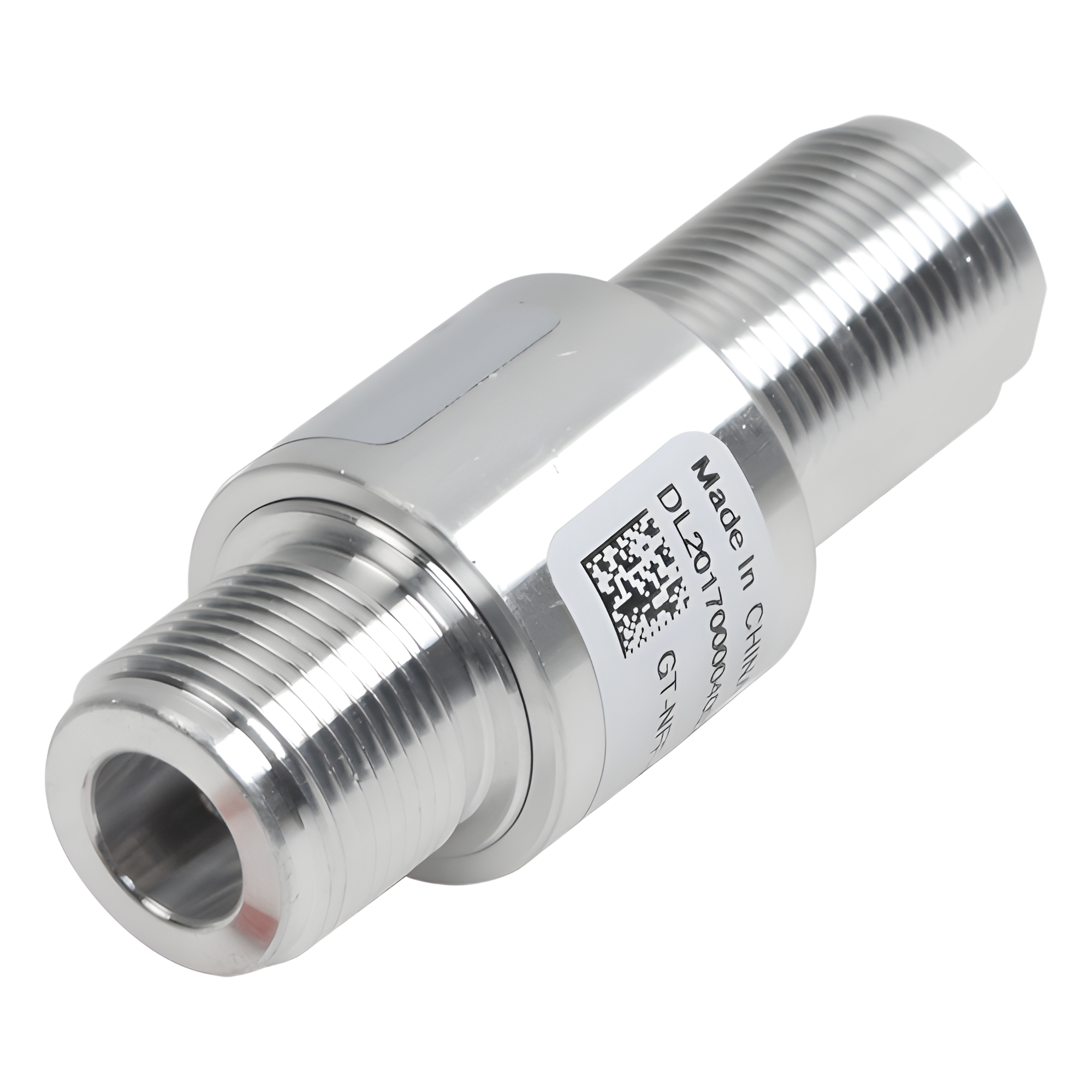 Protector Coaxial RF / DC-7 GHz / 90W / Conectores N Hembra / Bidireccional / Aluminio / 150VDC Activación — POLYPHASER · SKU GT-NFF-AL