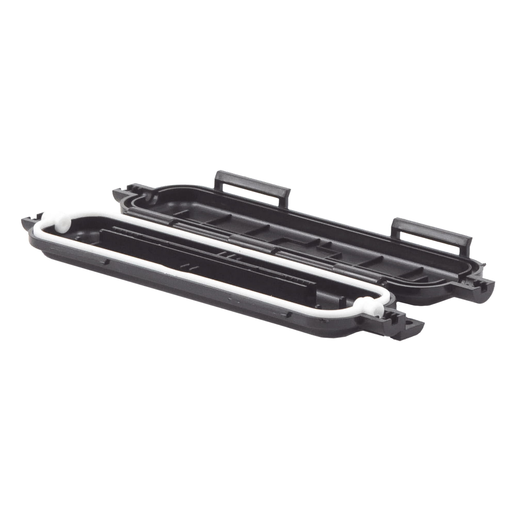 Mini Caja de Protección para Empalmes de Fibra Óptica / IP65 / ABS / 160 x 46 x 17 mm / -40°C a +80°C / FTTH — LINKEDPRO BY EPCOM · SKU LP-FO-SP