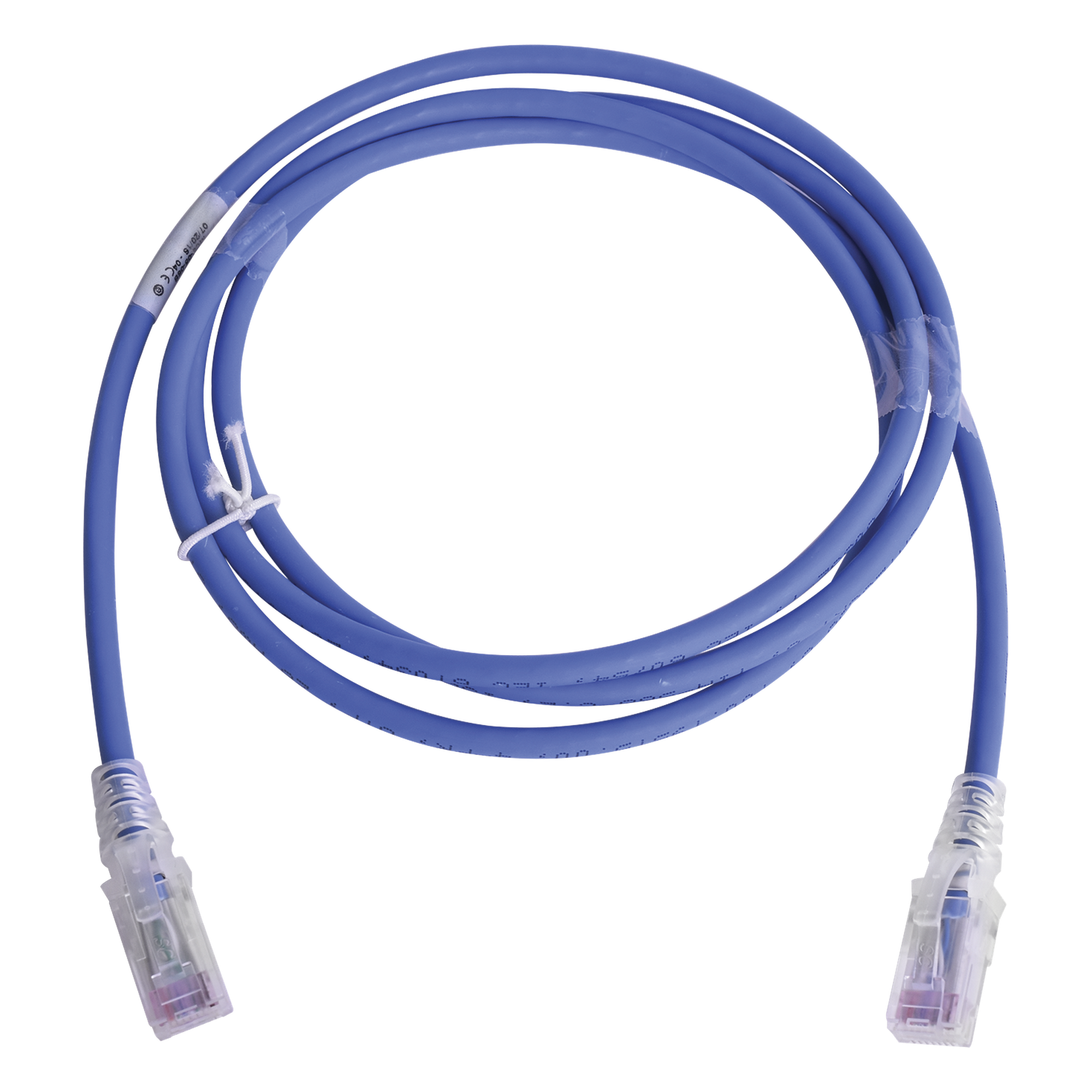 Patch Cord Cat6 UTP / CM/LS0H / 1.52 m (5 pies) / 250 MHz / PoE / Ultra Delgado / Azul — SIEMON · SKU MC6-05-06