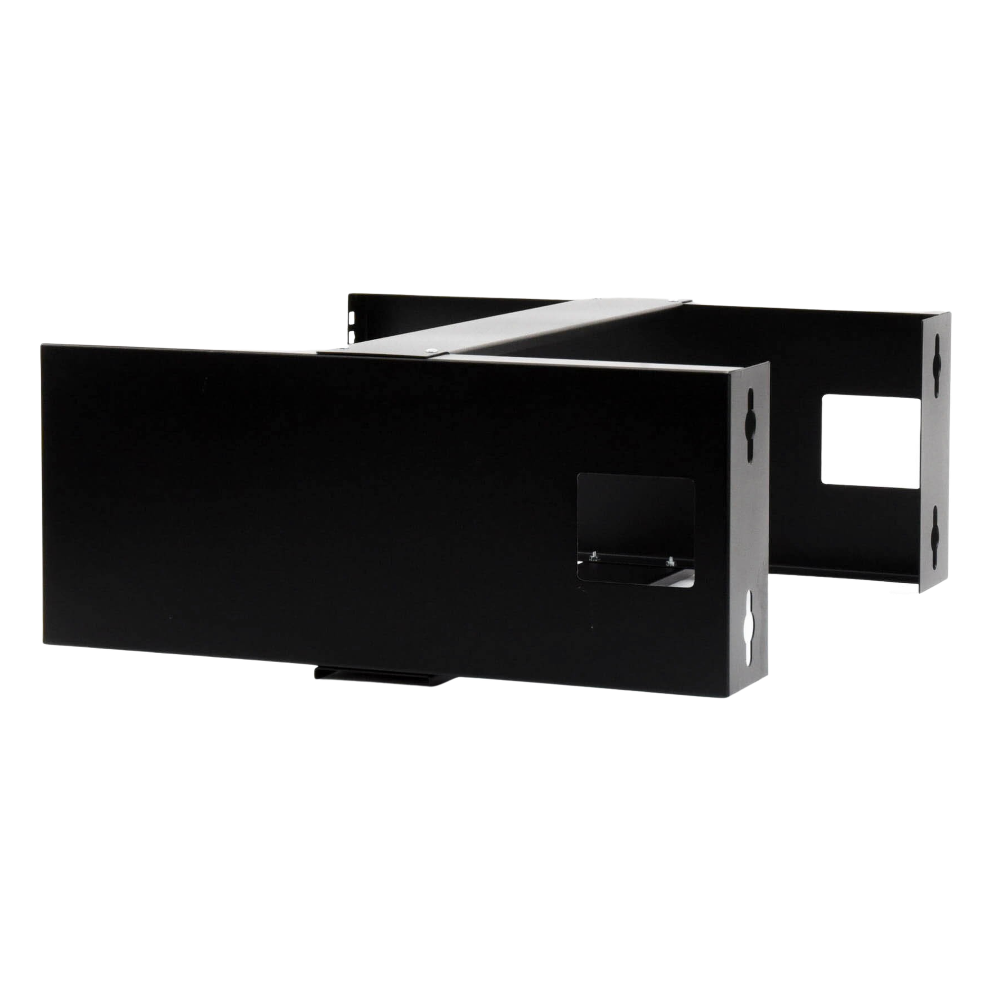 Rack Abierto de Pared / 19" / 4U / Acero Calibre 18 / Carga 20 kg / 500 mm (19.7 in) de Profundidad