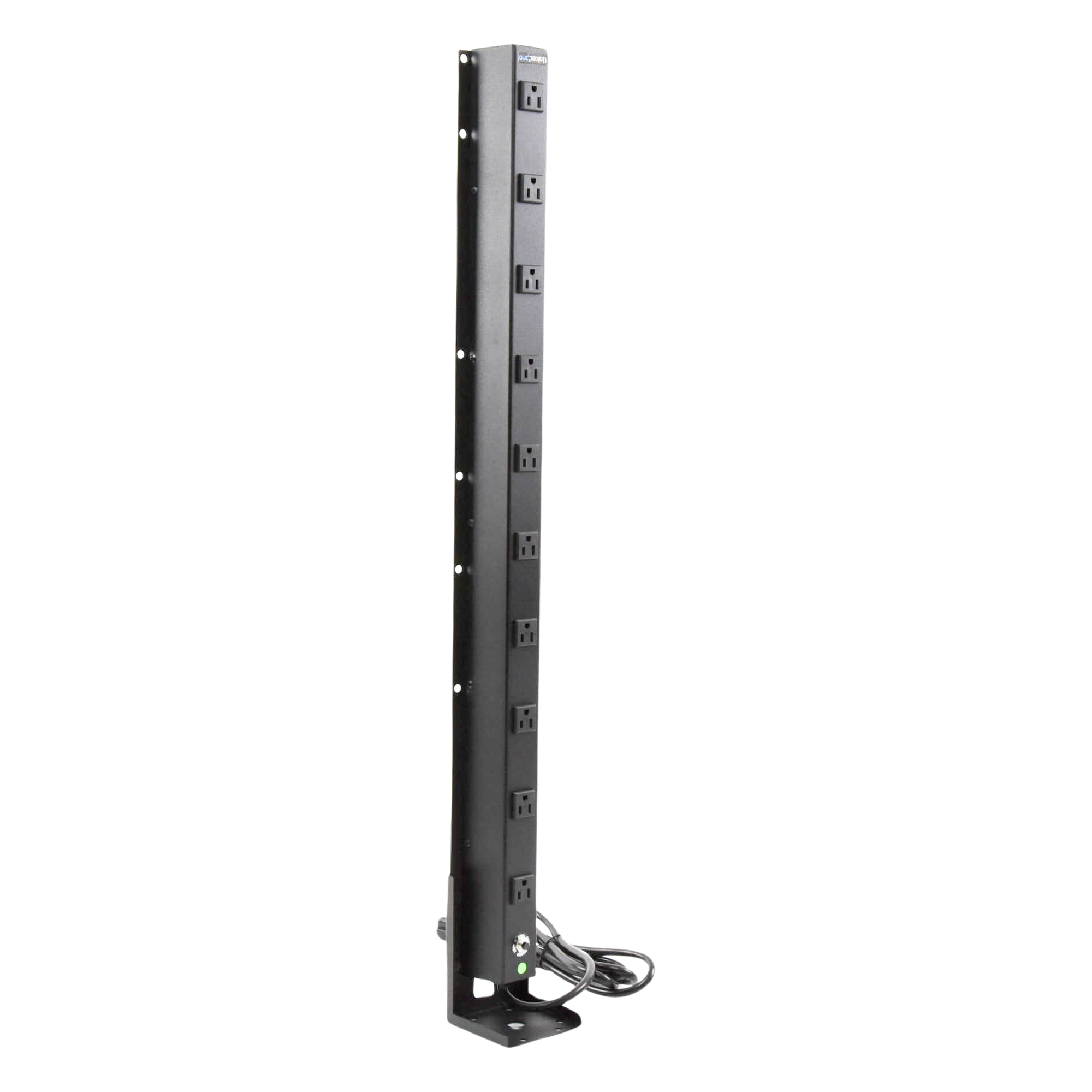 PDU Vertical / 10 Contactos NEMA 5-15R / 120Vca 15A / Racks EIRL y EIQR