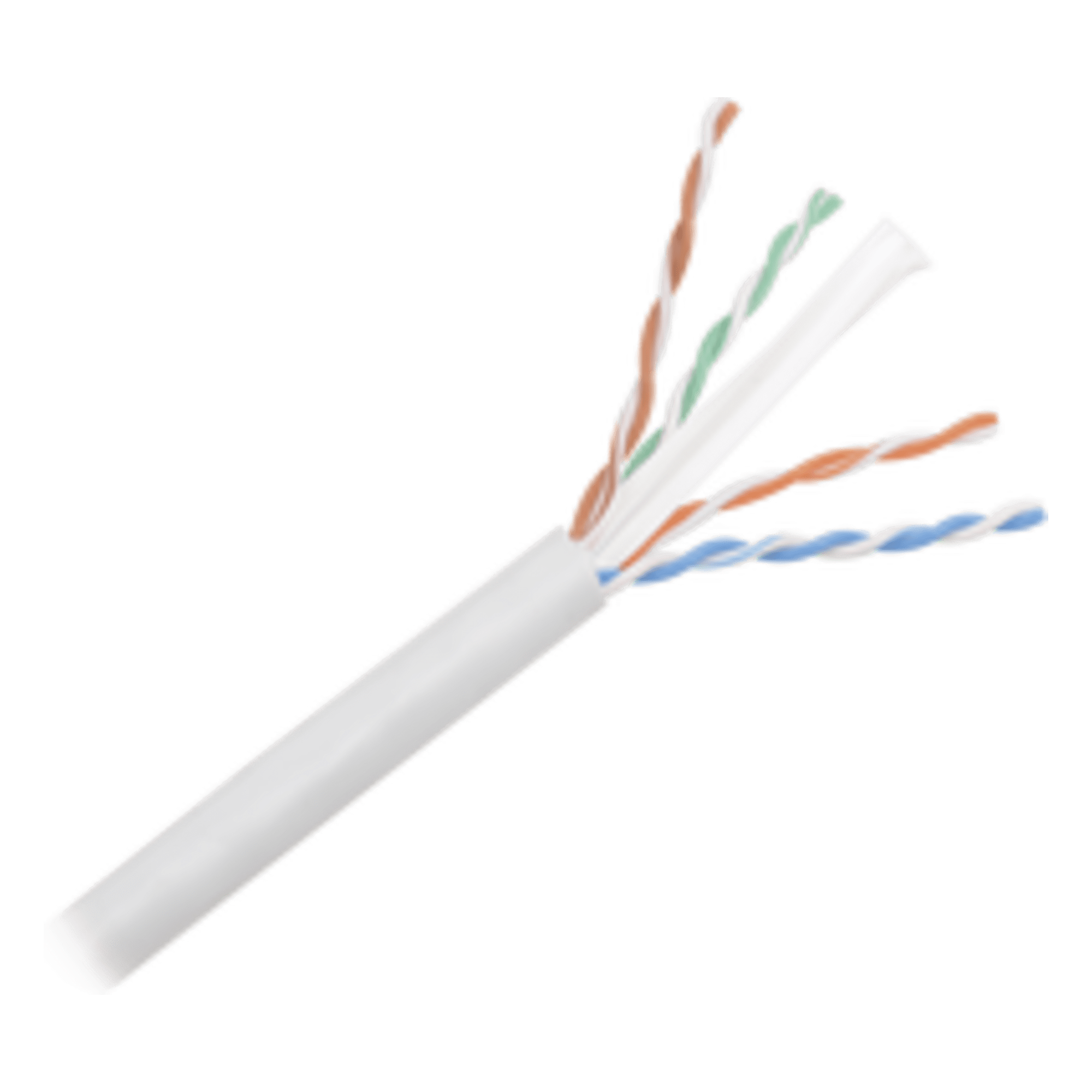 Bobina de Cable UTP / Cat 6 / 24 AWG / 305 m (1000 ft) / 4 Pares / PVC CM / Cobre Sólido