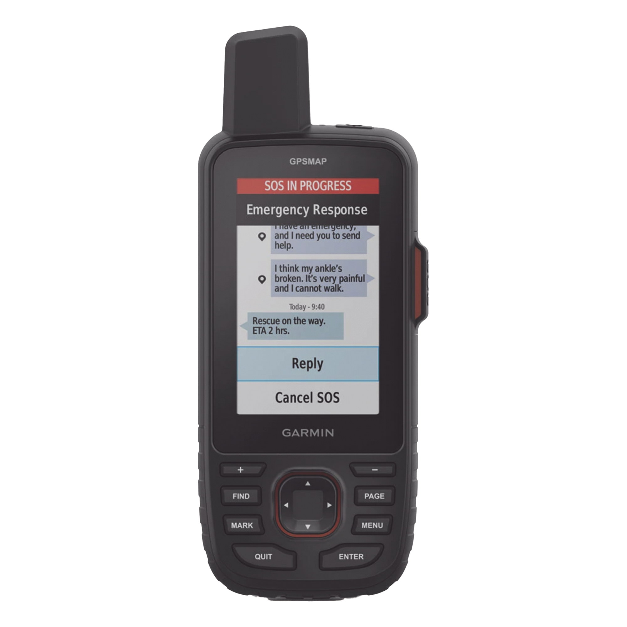 Navegador GPS Outdoor / Pantalla TFT Transflectiva 3" / Resolución 240 x 400 Píxeles / Autonomía 840 Horas / IPX7 / MIL-STD-810 / Brújula 3 Ejes / 16 GB Memoria Interna