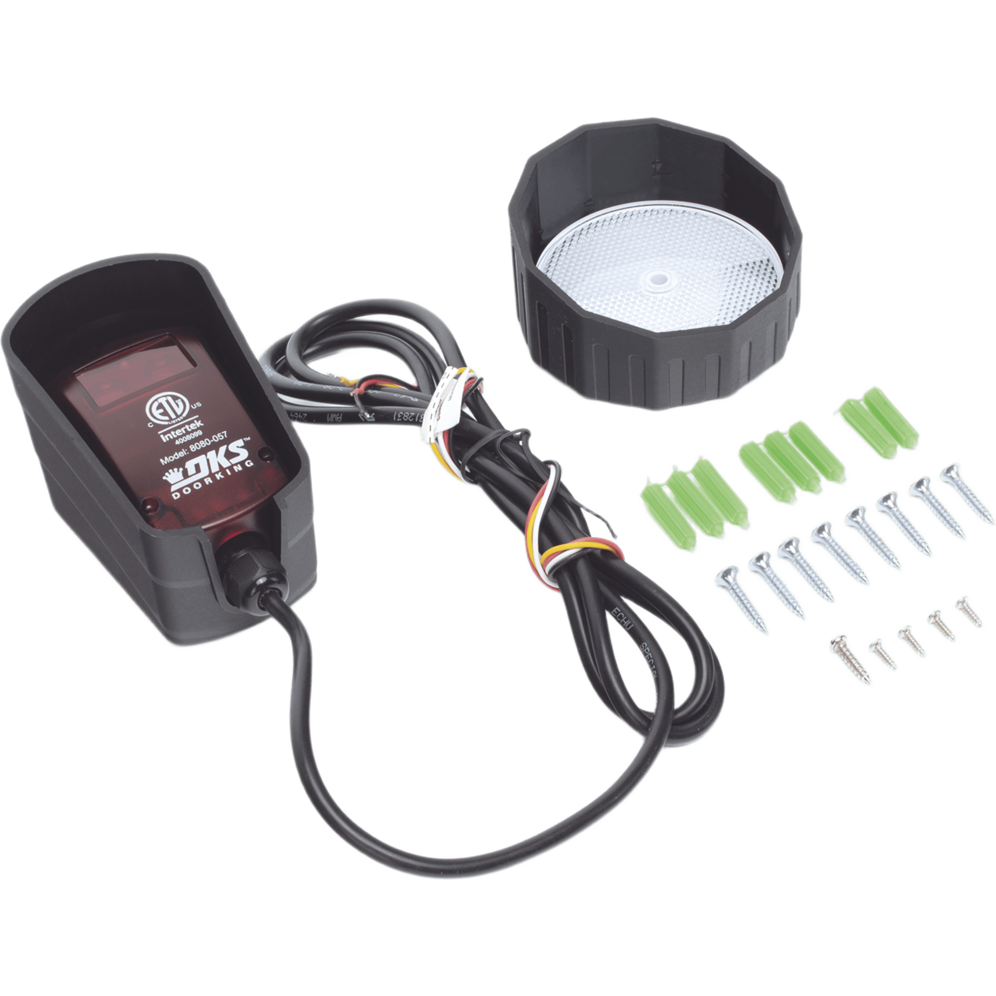 Fotocelda Reflectiva Para Motores y Barreras Doorking / Alcance de Hasta 10 Metros 