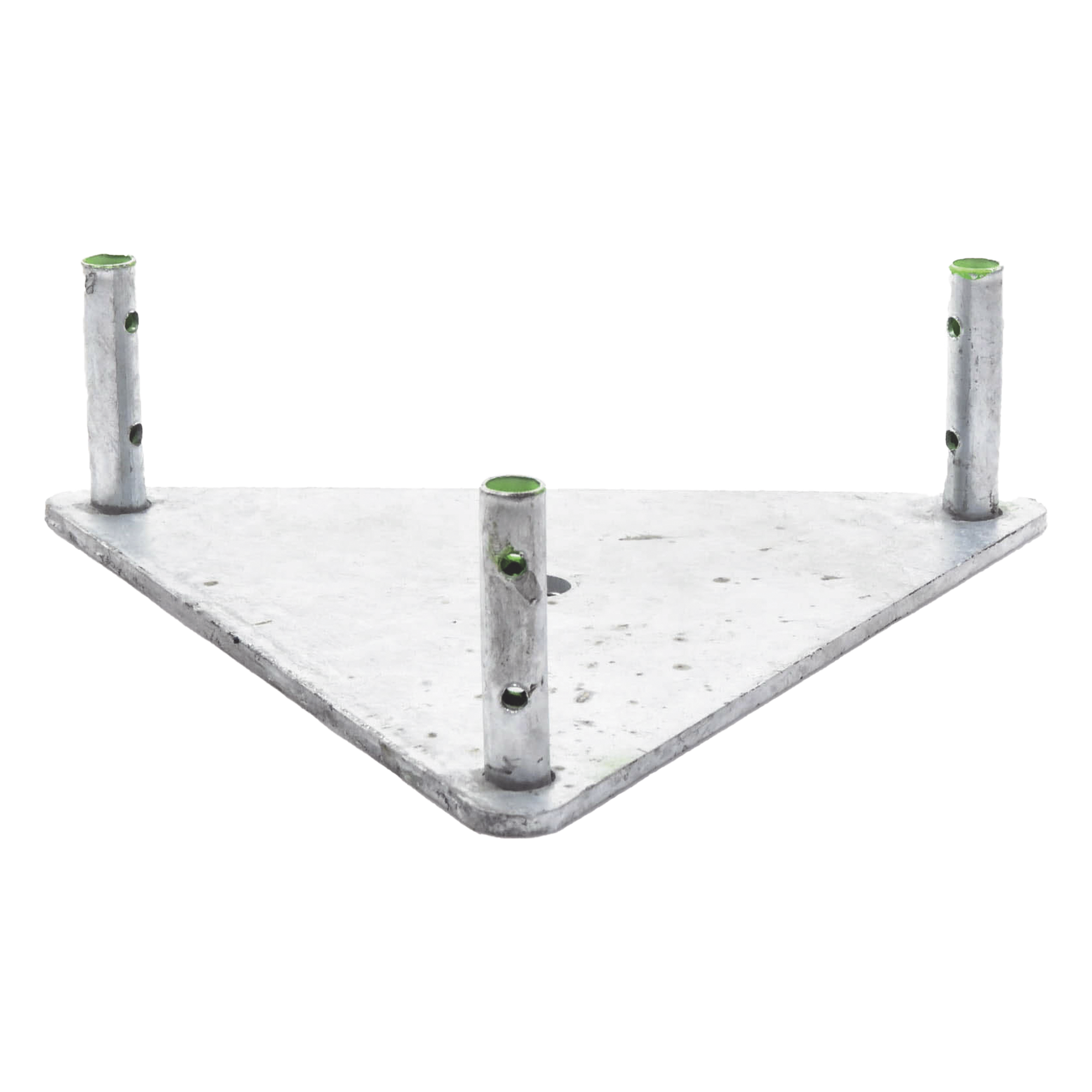 Base para Torre / Placa de Acero 1/4' / Niple 3/4' Galvanizado / Concreto Estructurado / Compatible TZ30 — SYSCOM TOWERS · SKU SBA-30G