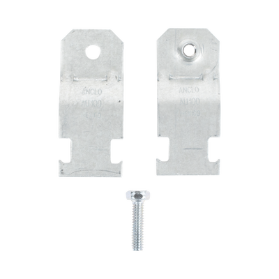 Abrazadera Unicanal para Conduit Pared Gruesa y PVC de 3" (76 mm).
