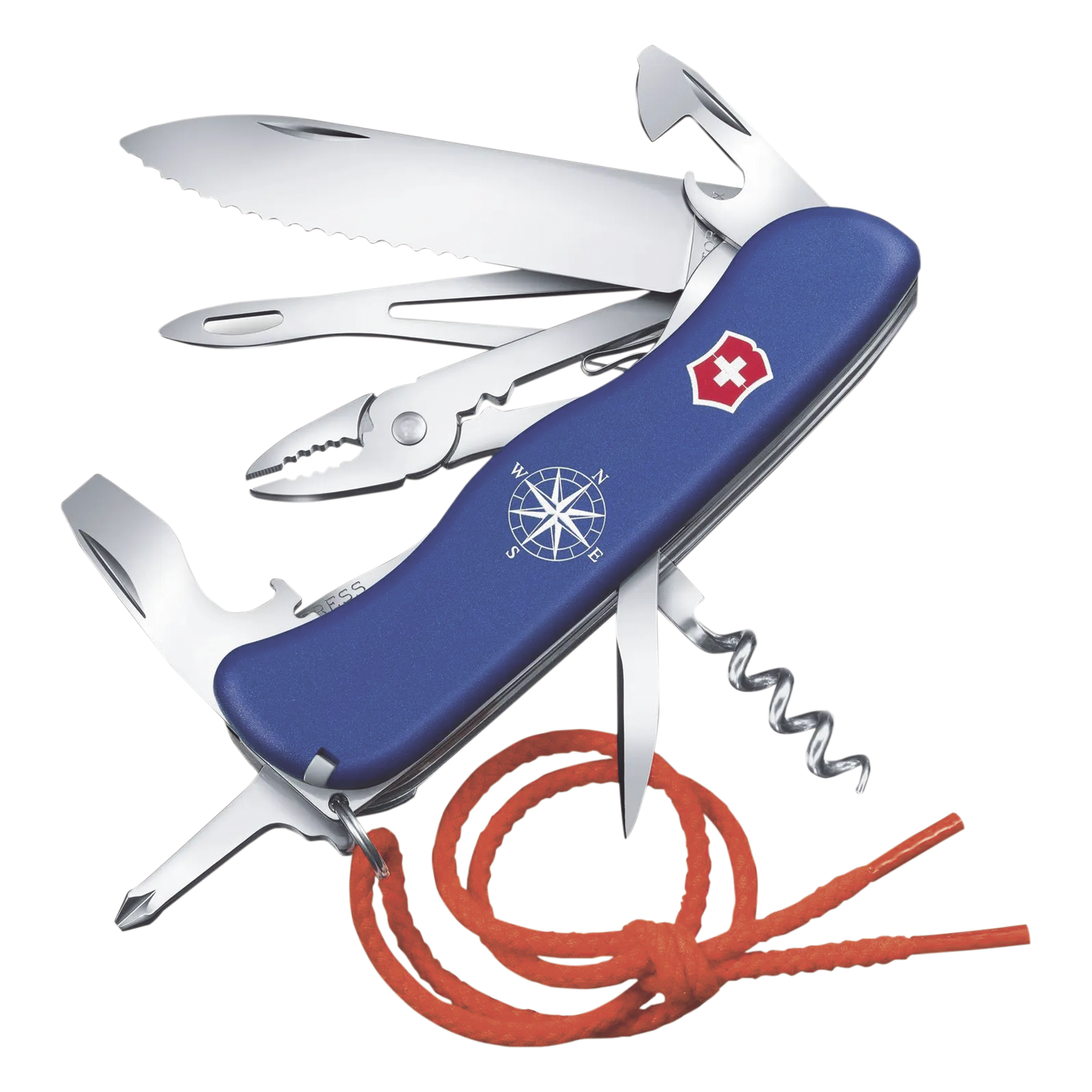 Navaja Victorinox Multiherramienta SwissTool con 18 Funciones. Azúl
