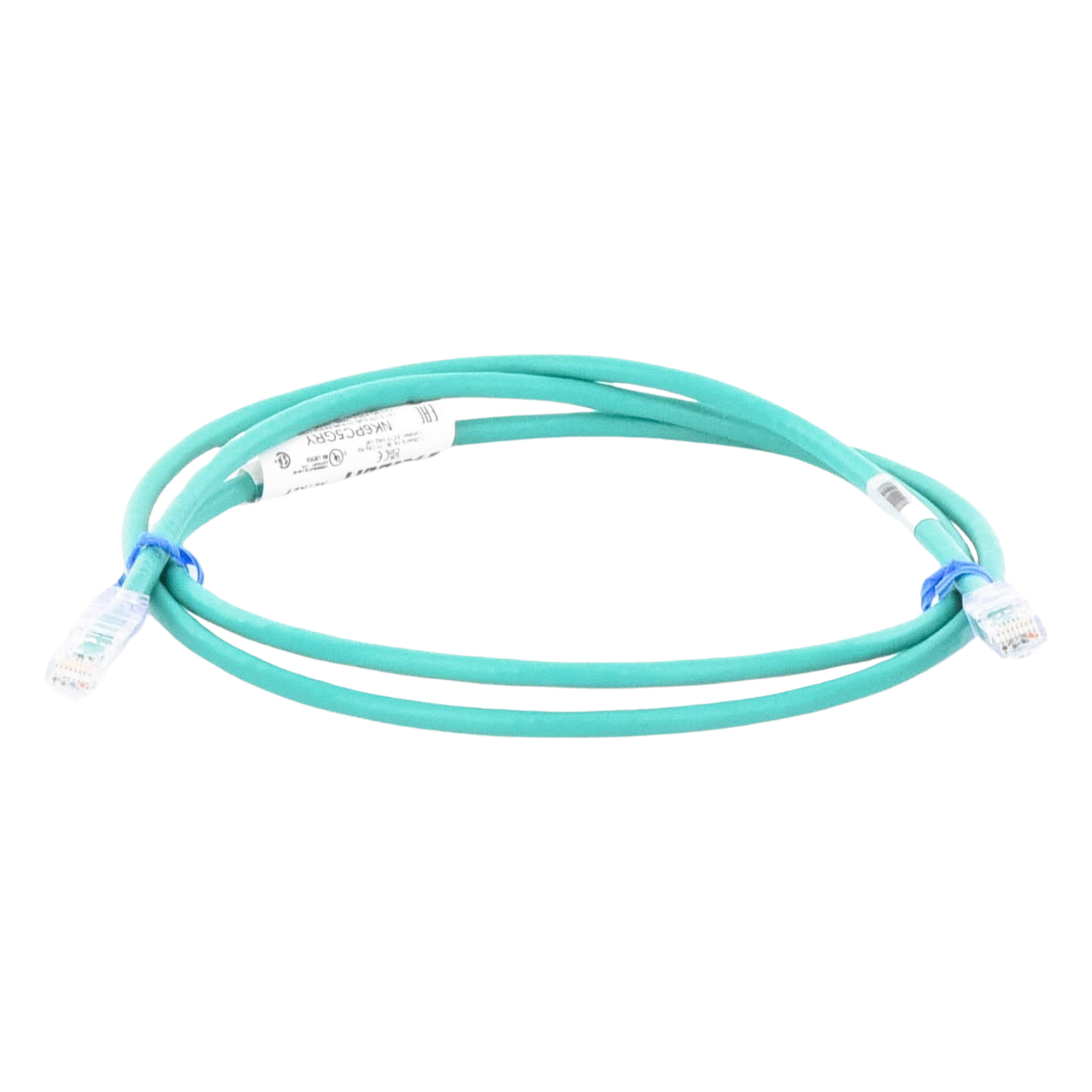 Cable de Parcheo UTP / Cat 6 / Clase E / 24 AWG / T568B / 1.5 m (4.92 ft) / Verde