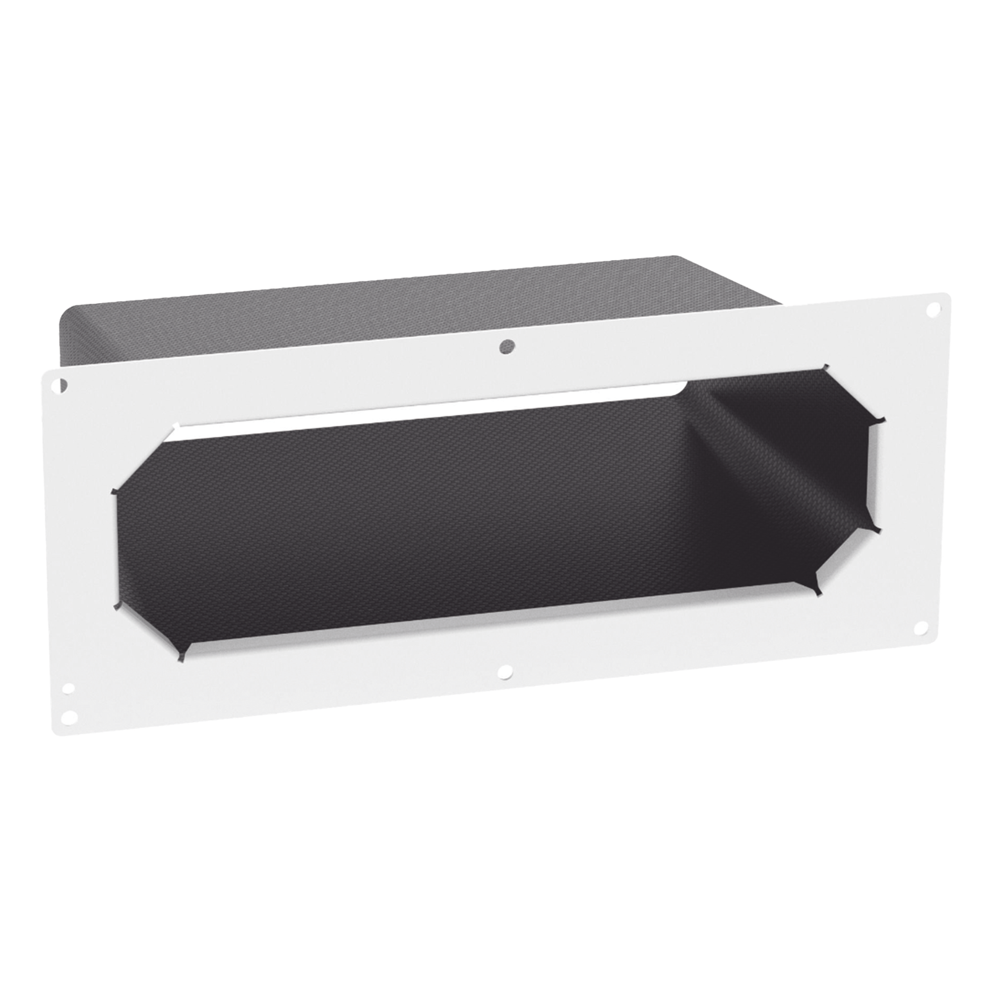 Sellador de Entrada de Cables / Acero Calibre 18 / 281.3 mm Ancho / 153.6 mm Profundidad / 11.07 in / 6.05 in / Blanco — PANDUIT · SKU MSICECB