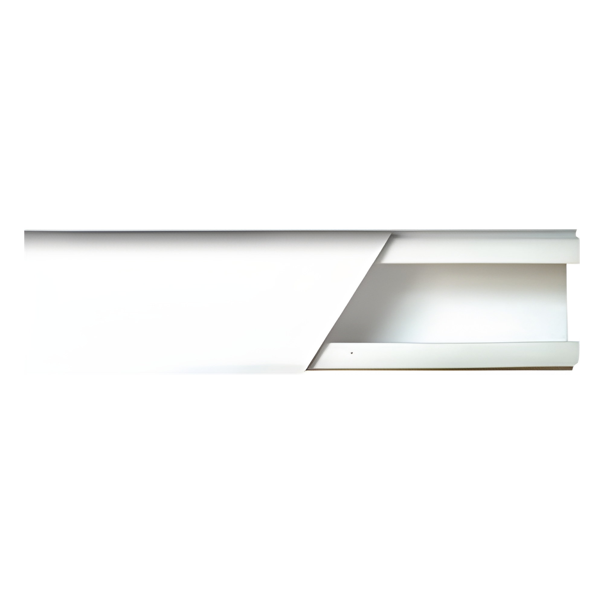 Canaleta PVC / 1 Vía / 20 x 17 mm / Tramo 2.5 m / Autoextinguible / Resistencia UV 500 hrs / -20°C a +85°C — THORSMAN · SKU TMK-1720
