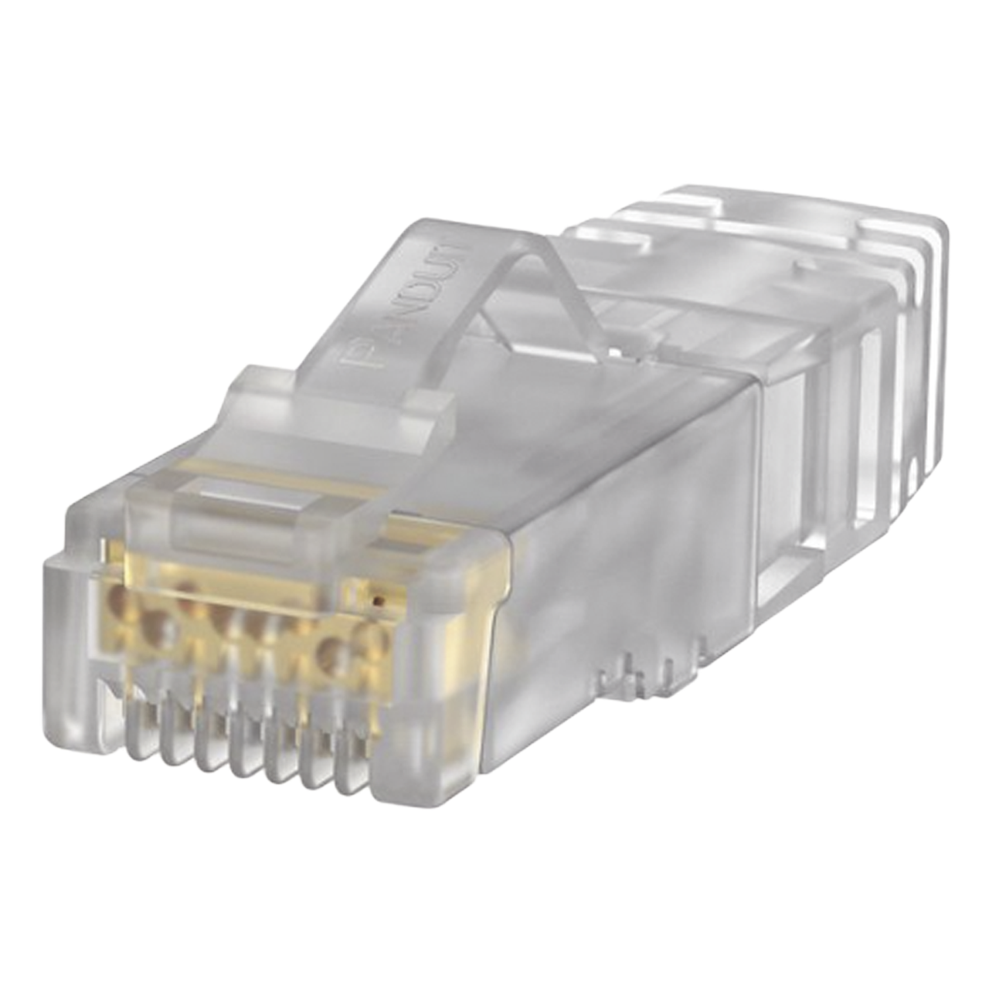 Plug RJ45 / Cat6A / 23-24 AWG / 50μm Oro / 2500 Ciclos / 100 Piezas / 0.26-0.31 in Diámetro — PANDUIT · SKU SP6X88-C