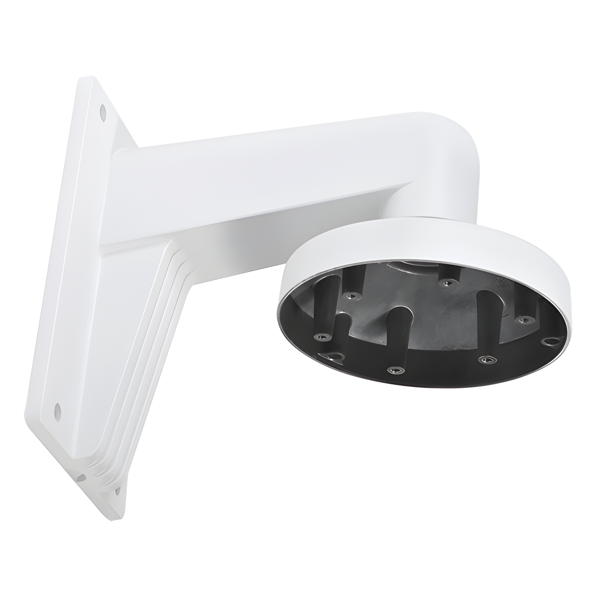 Montaje de Pared para Exterior / Aleación de Aluminio / 132x183.5x228.5 mm / 0.87 kg / Blanco / 5.2x7.2x9.0 pulgadas — HIKVISION · SKU DS-1273ZJ-130TRL