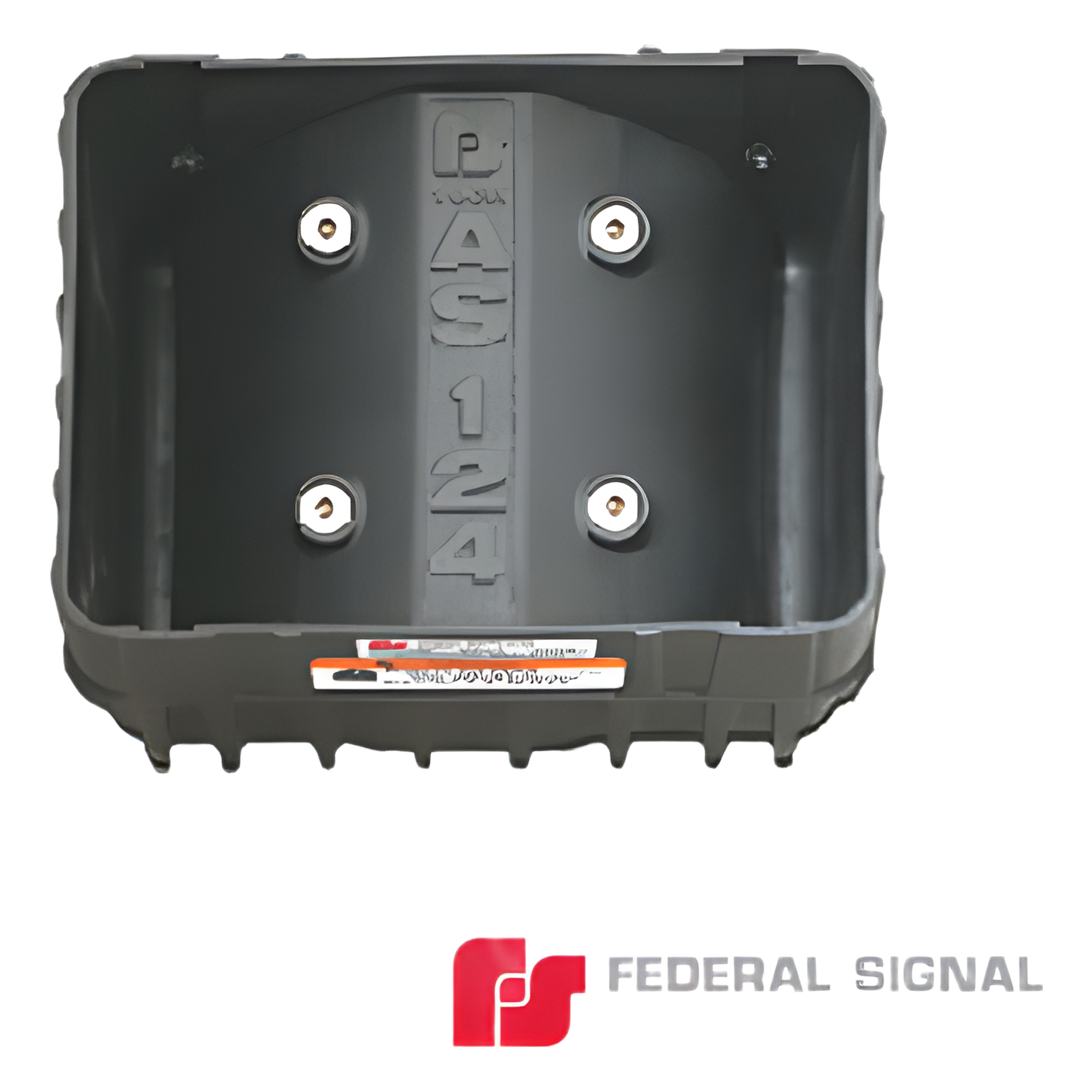 Bocina de emergencia / 100 W / Carcasa PET resistente / Neodimio / SAE J1849 Clase A / UL 94HB — FEDERAL SIGNAL · SKU AS124
